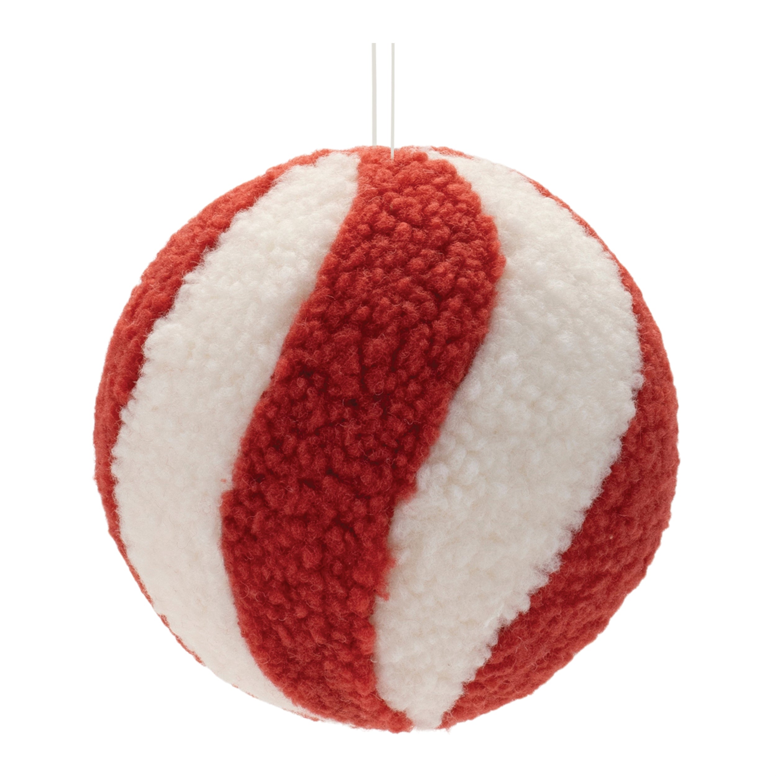 Ball Ornament 5”D Foam/Polyester