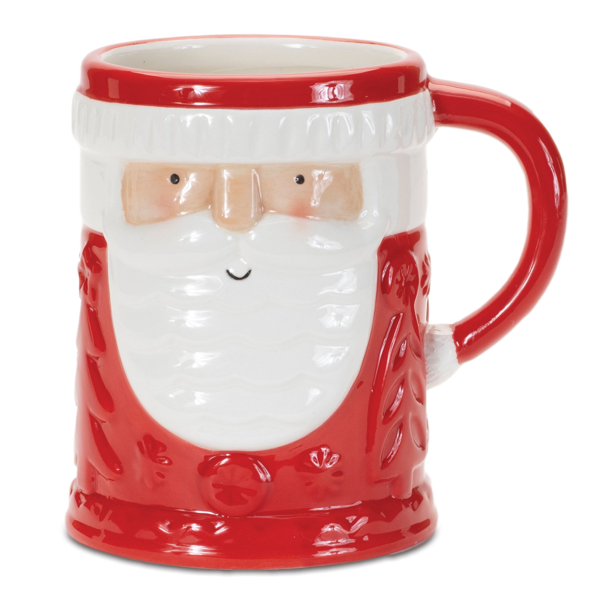 Santa Mug 4.5”H Dolomite