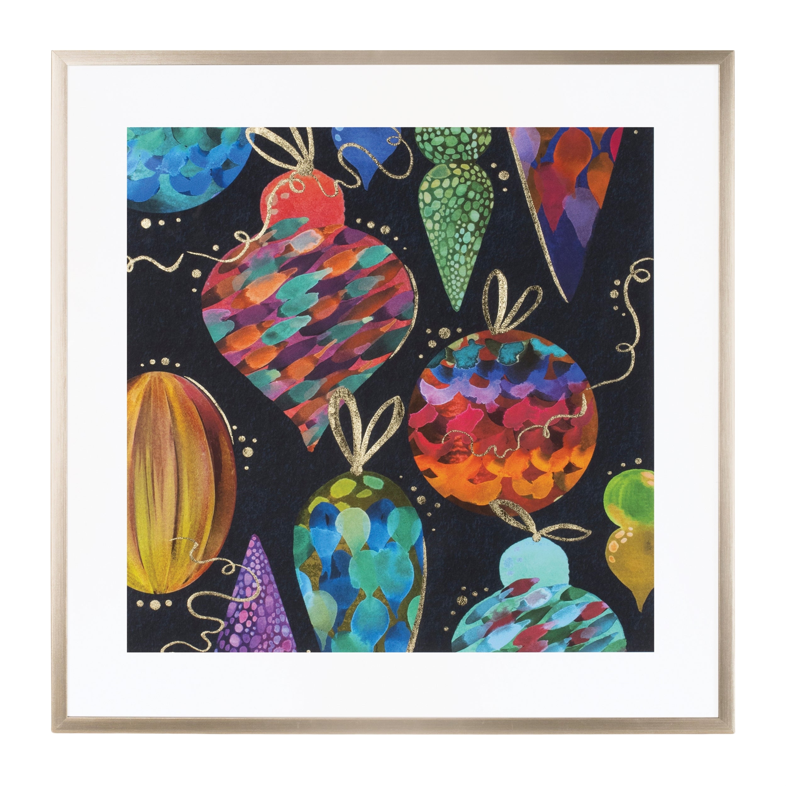 Ornament Frame 19.5”SQ /Paper/Glass