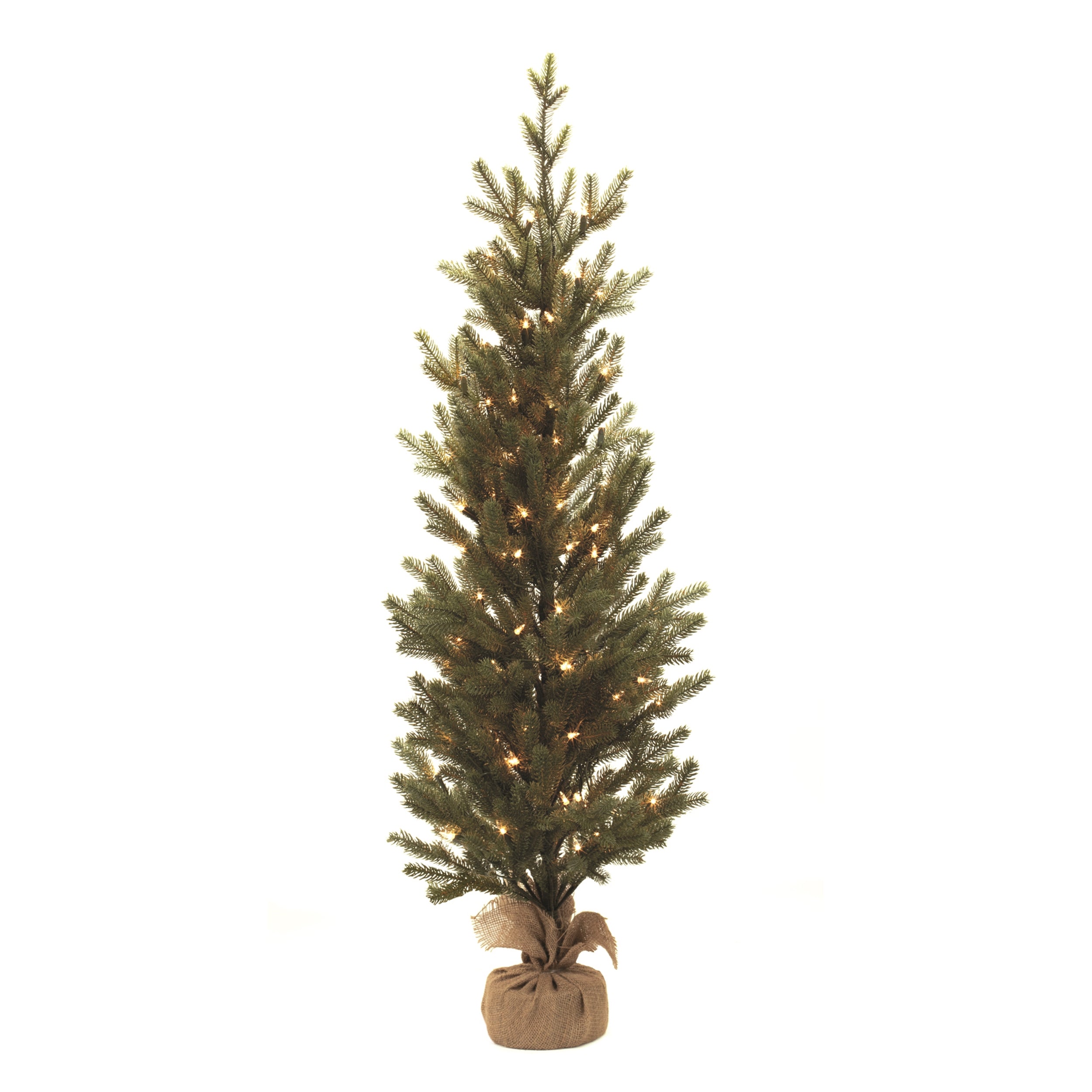 Mini Tree w/100 Lights 48”H PVC/Metal UL Plug