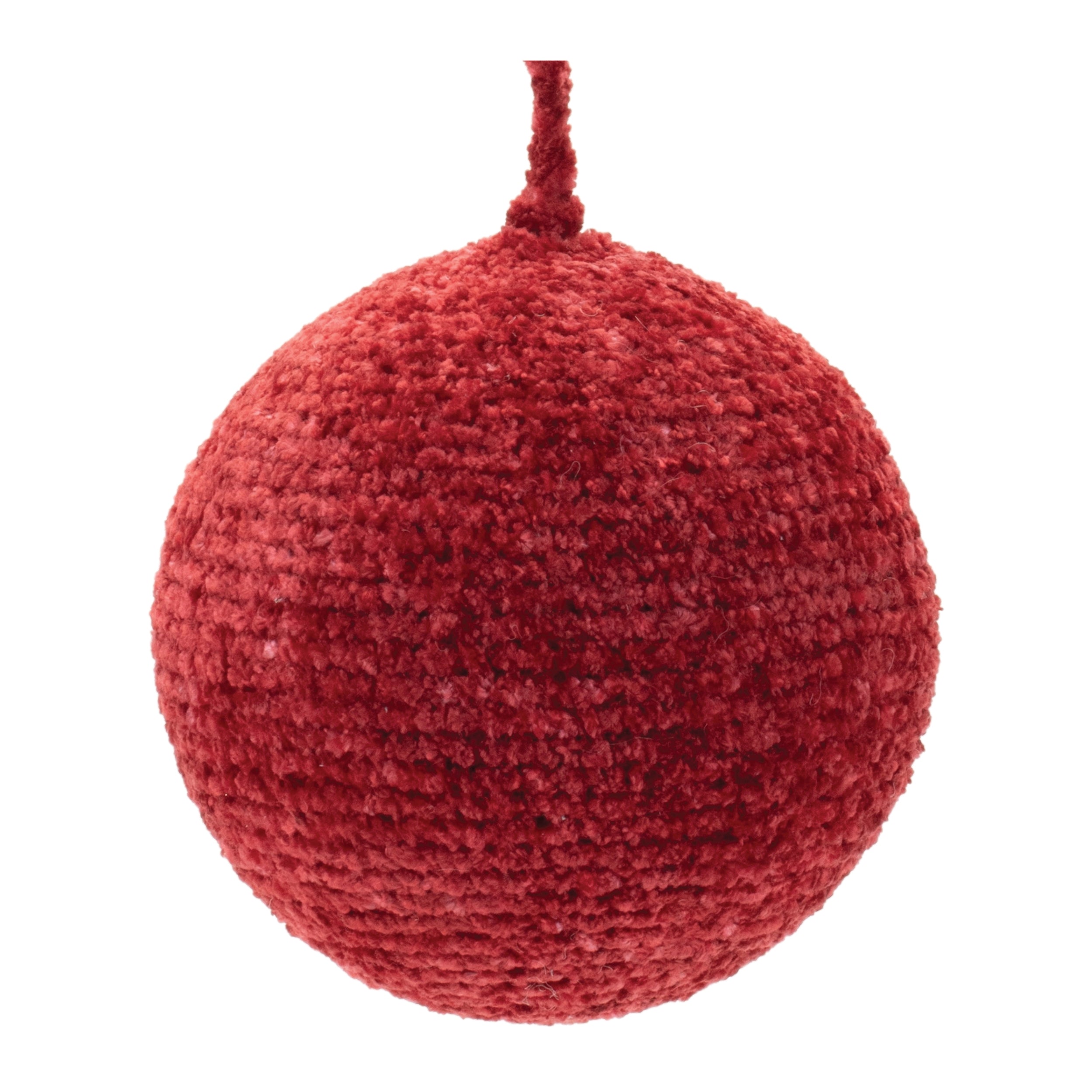 Ball Ornament 4”D /Chenille