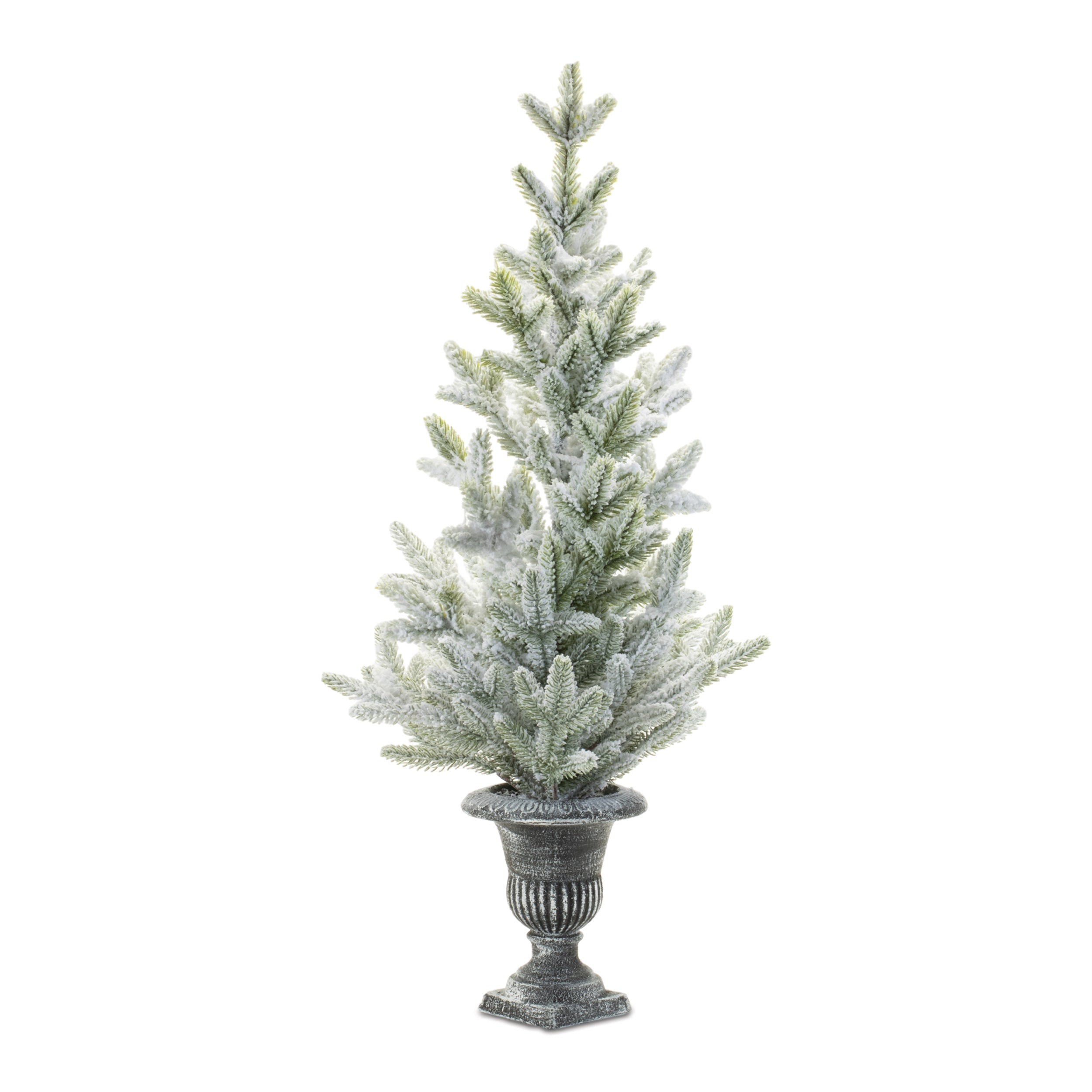 Potted Pine Mini Tree in Urn 28"H Plastic