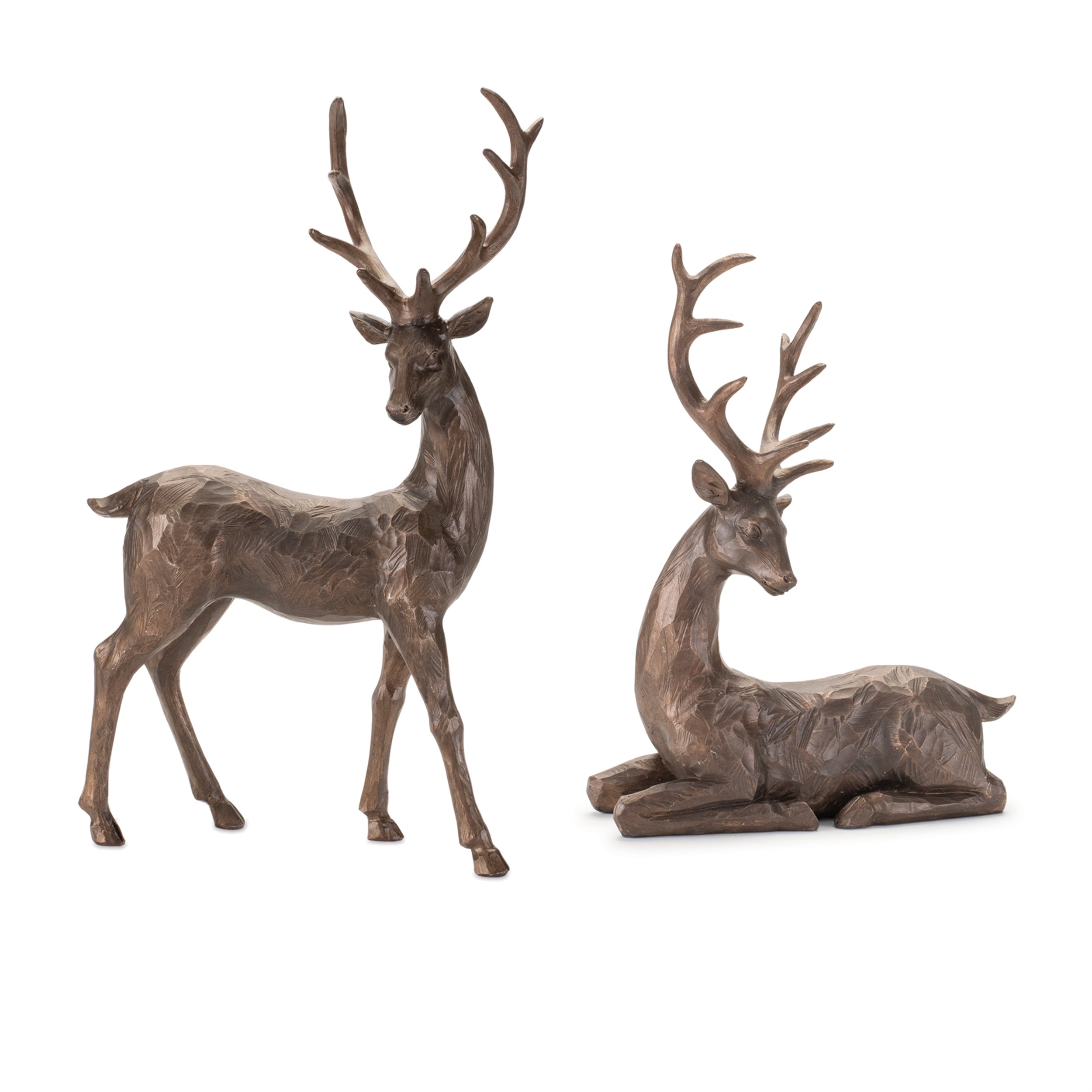 Deer (2 Asst) 13.5"H, 18"H Resin