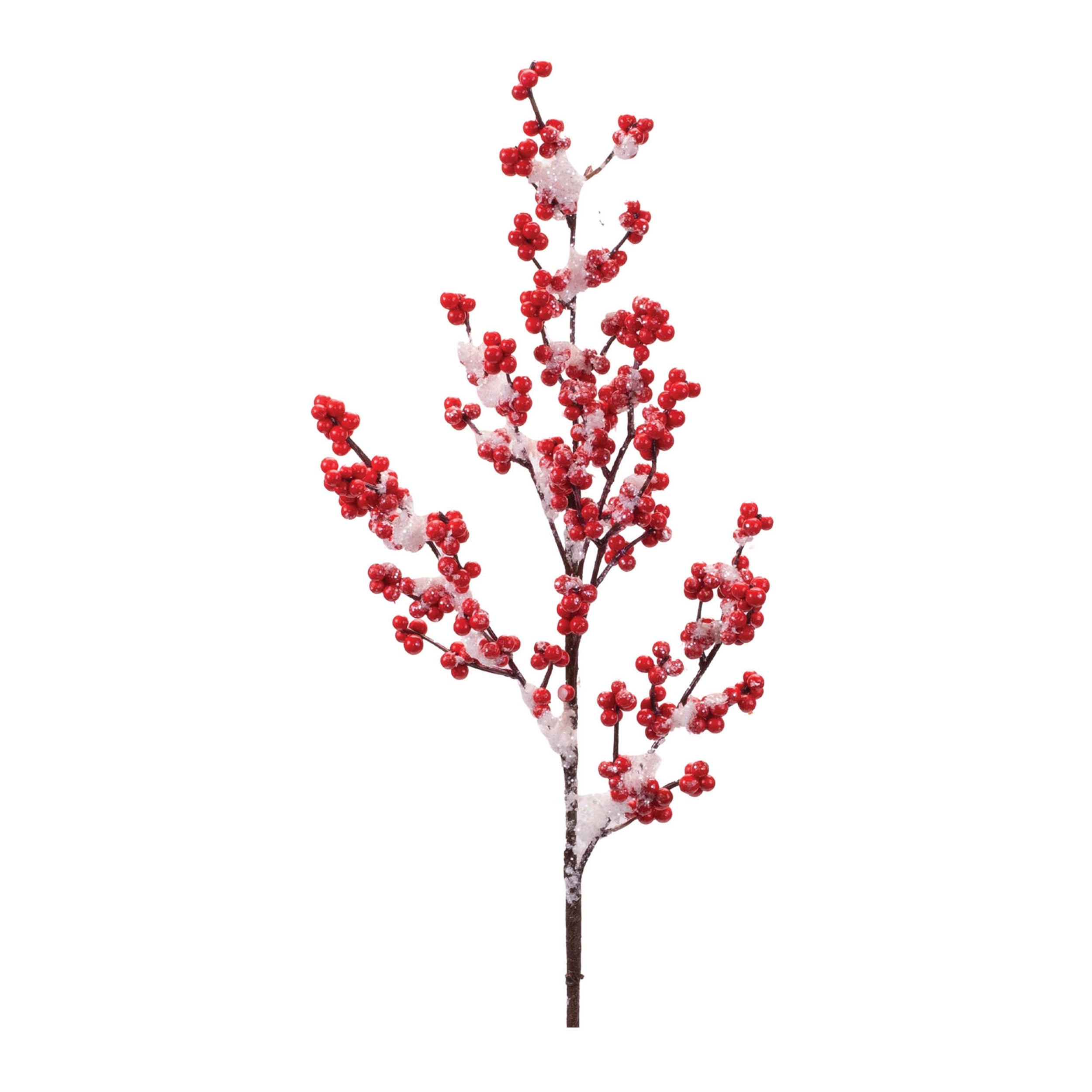 Snowy Berry Spray (Set of 4) 26.5"H Styrofoam/Plastic