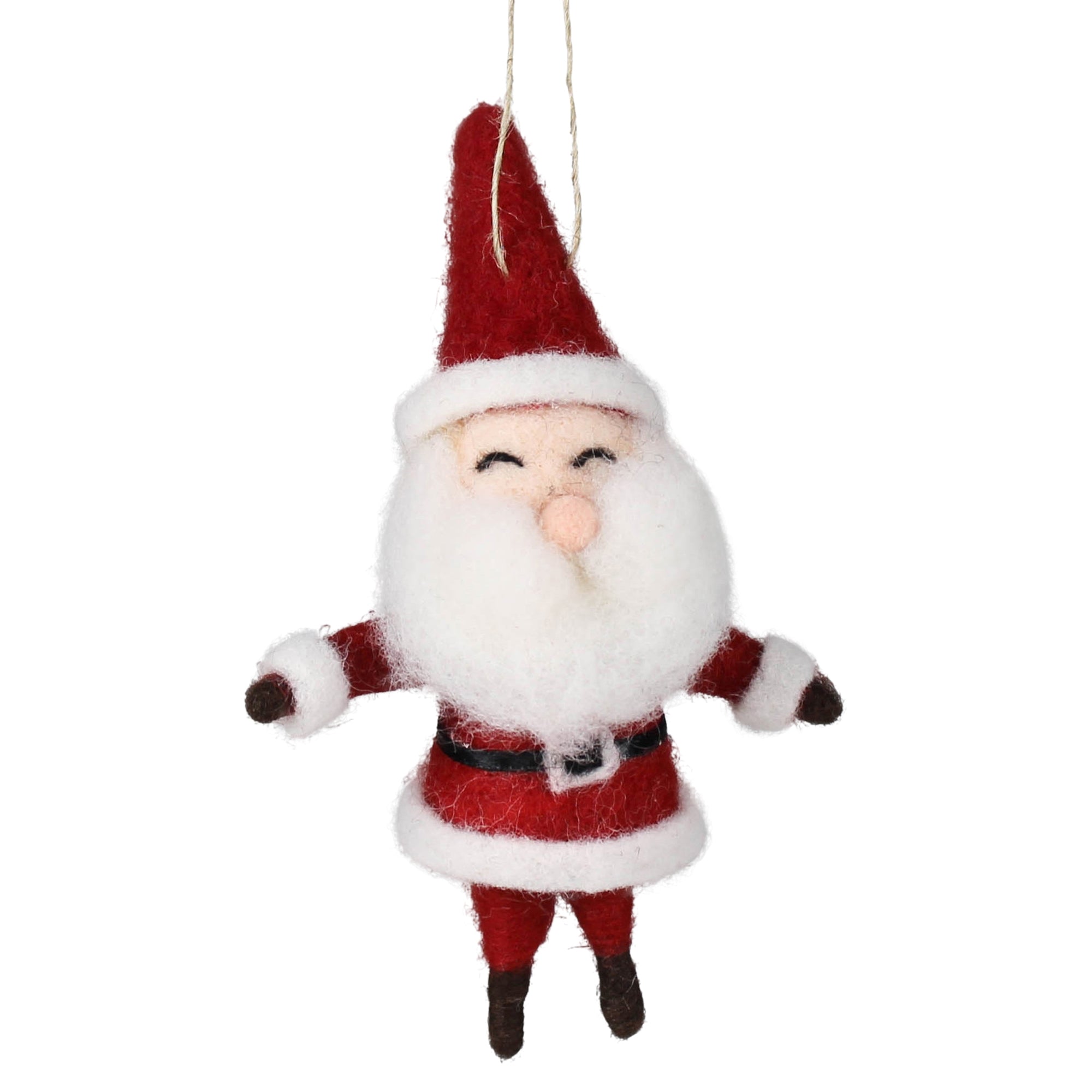 Santa Claus Ornament, Felt