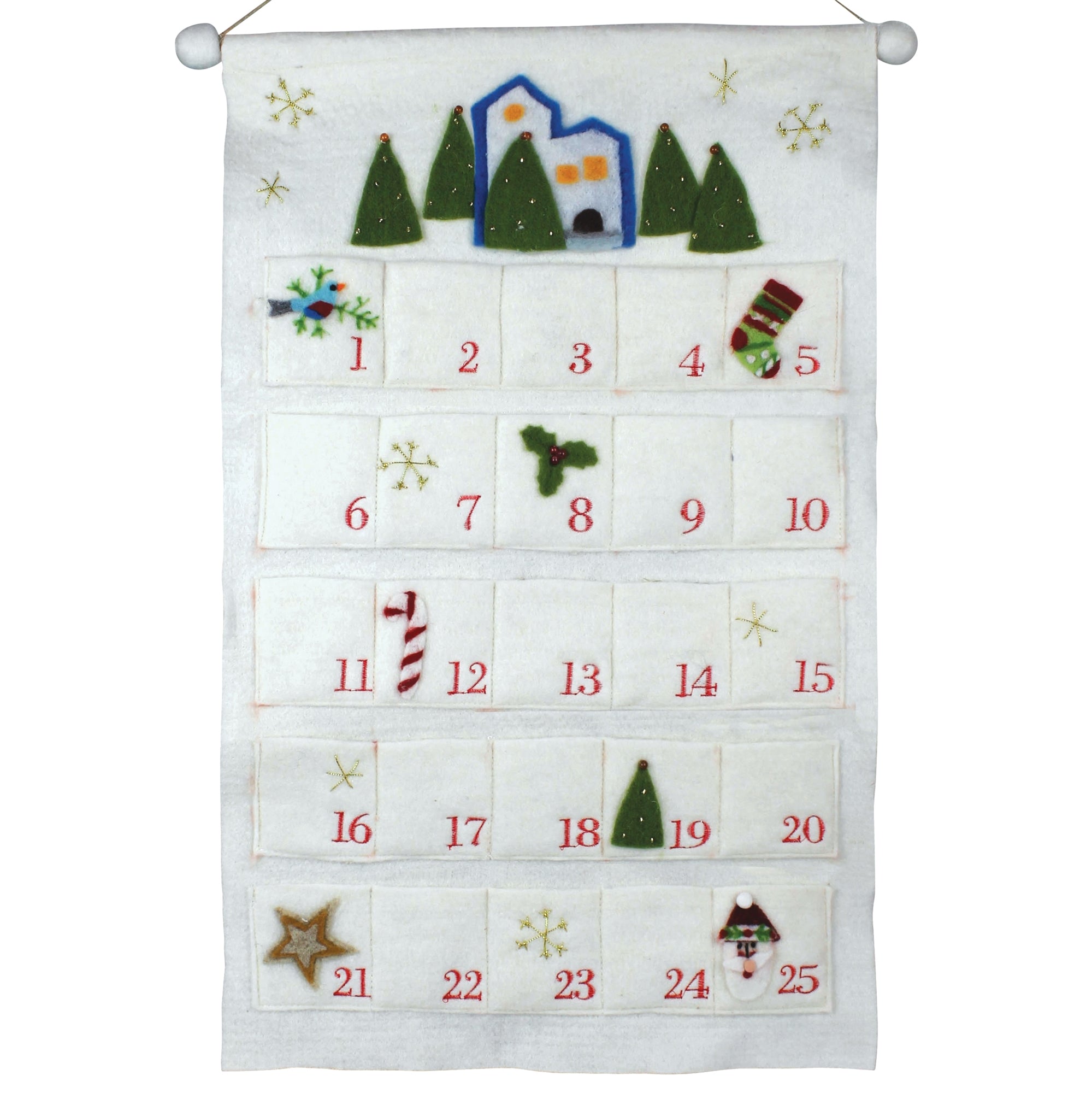 Advent Calendar, Felt