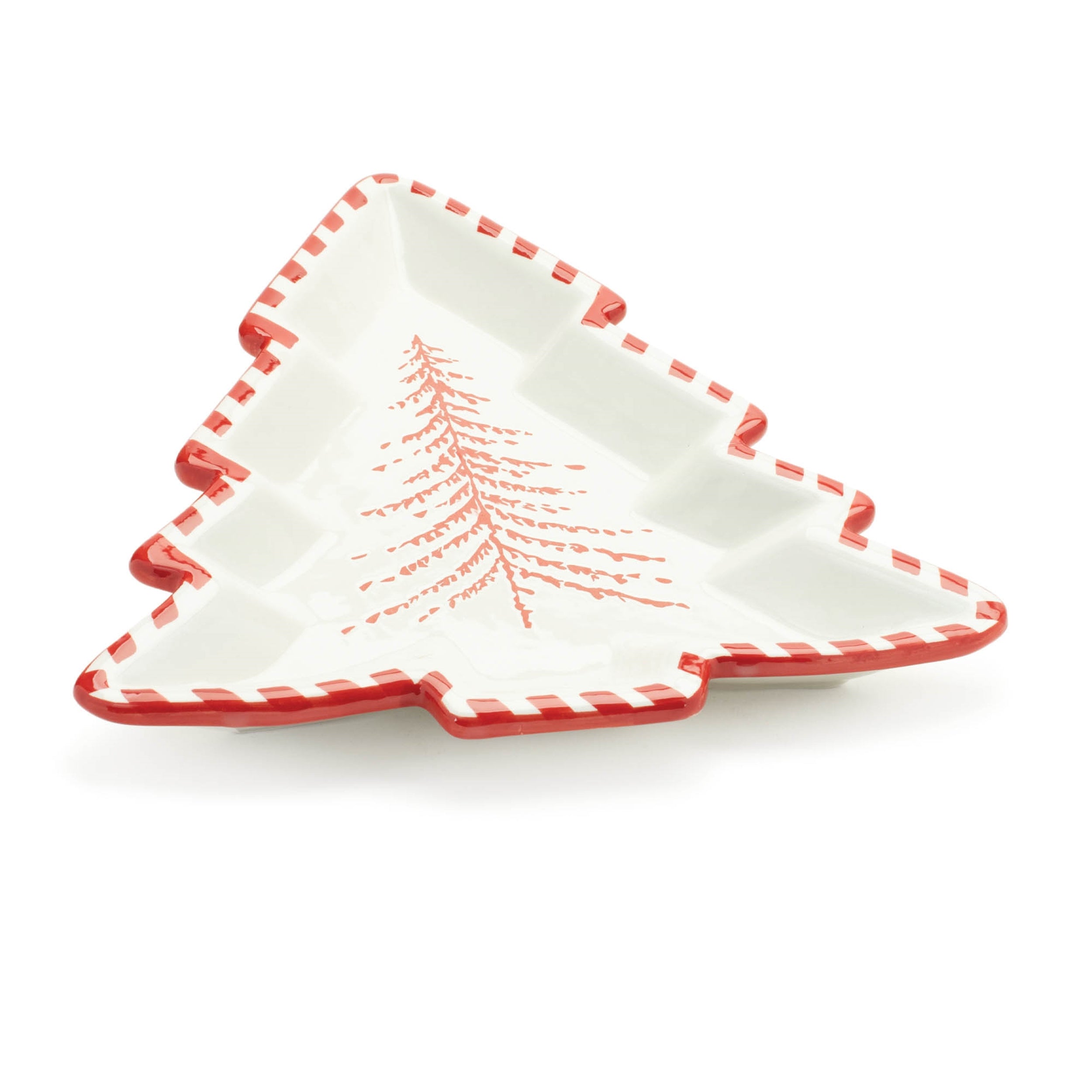 Tree Platter (Set of 2) 11.5"H Ceramic