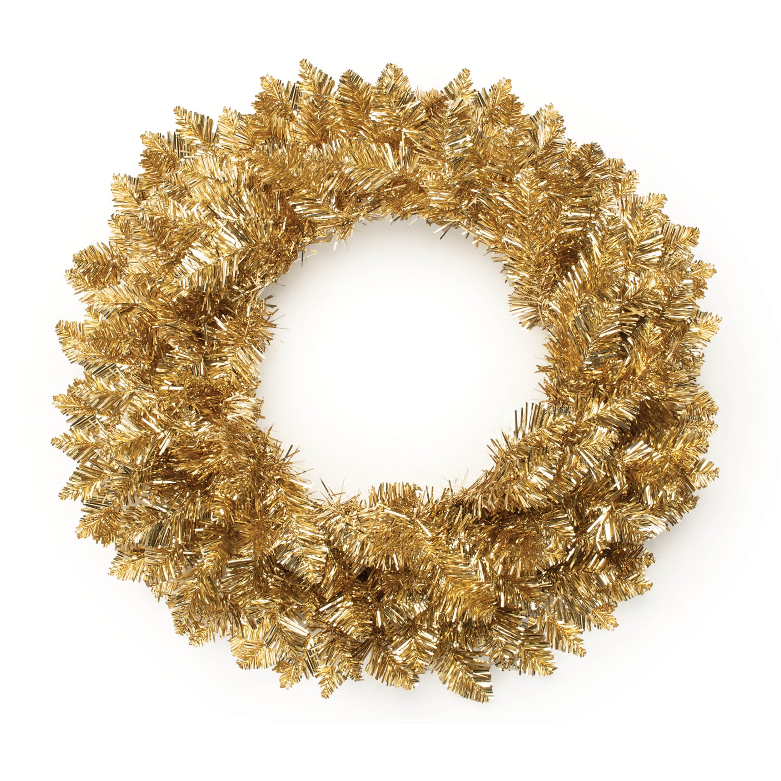 Pine Wreath 24"D Tinsel