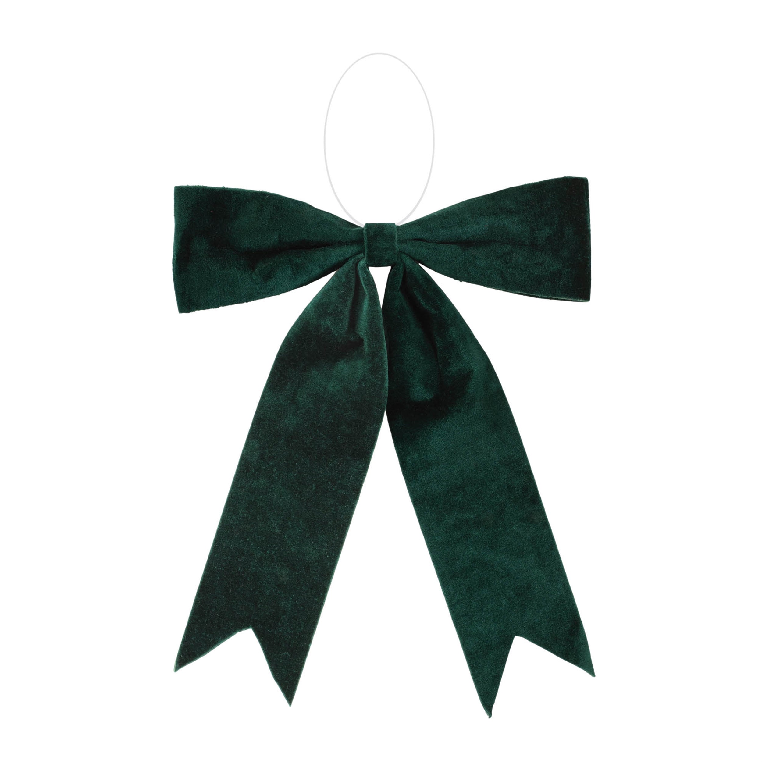 Bow Ornament (Set of 2) 16"W x 16.5"H Polyester