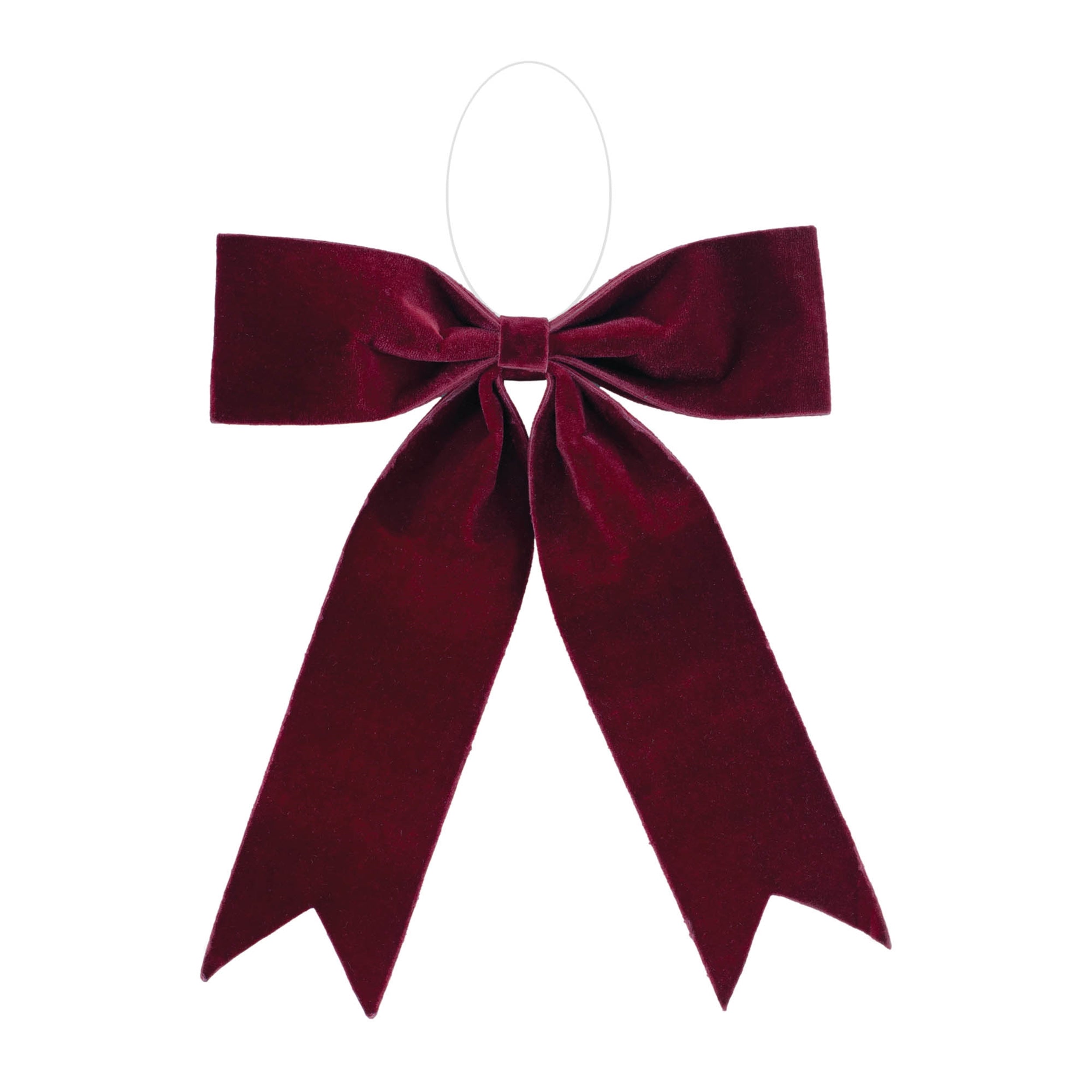 Bow Ornament (Set of 2) 16"W x 16.5"H Polyester