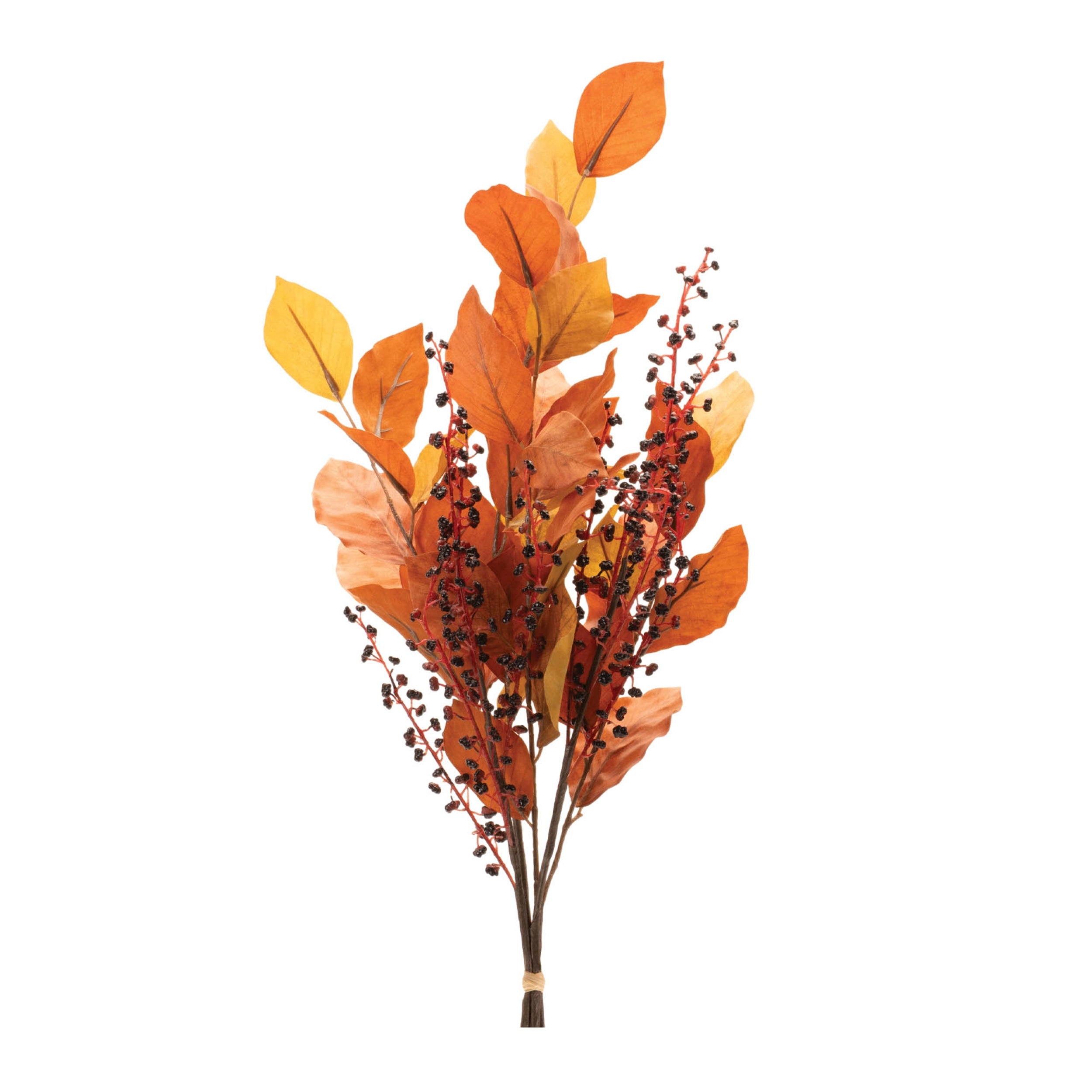 Fall Leaf and Berry Bundle (Set of 2) 28.5"H Polyester