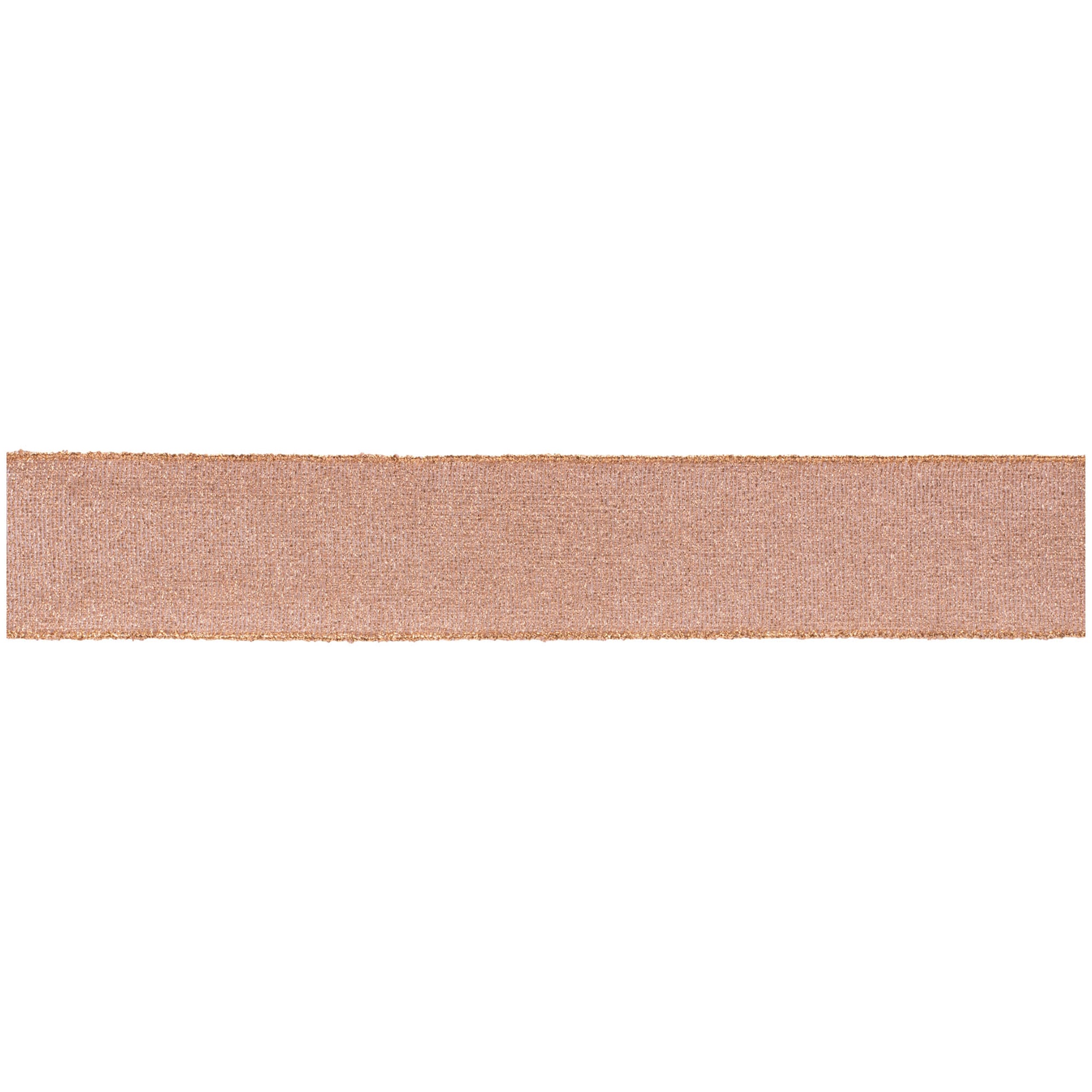 2.5" x 10 Yds. Wired Polyester (Set of 2)