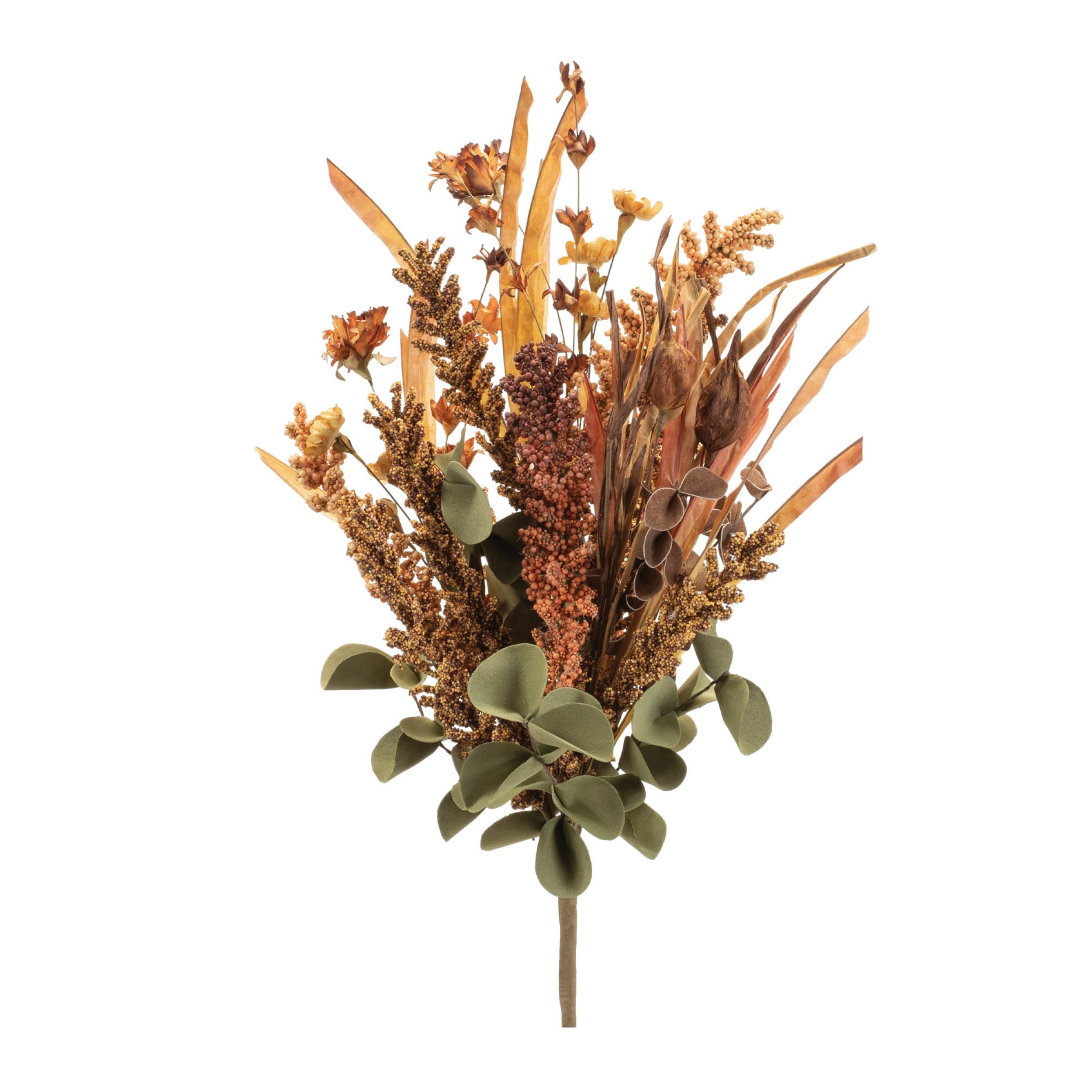 Fall Bush (Set of 6) 22"H Styrofoam/EVA