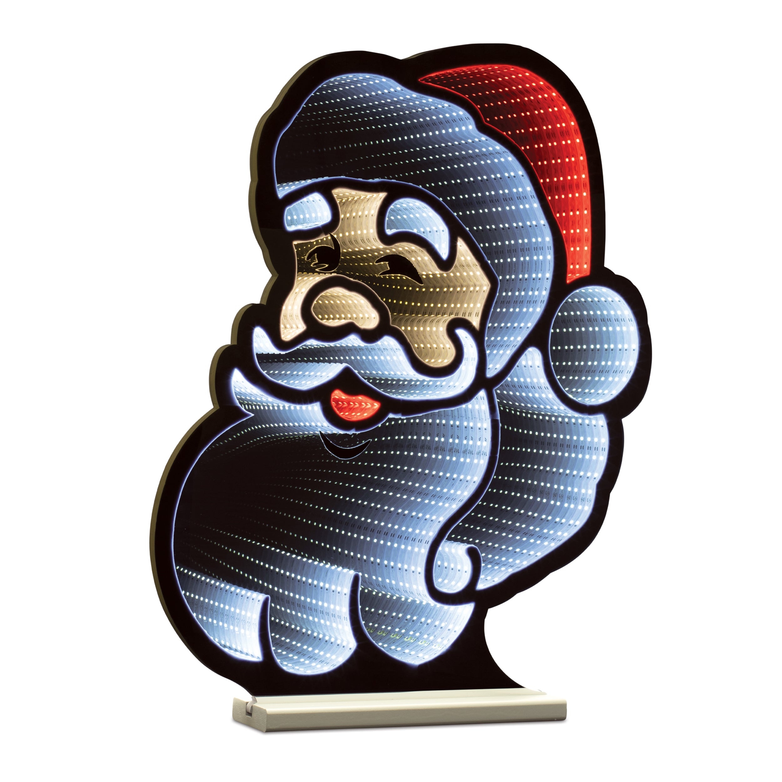 Santa Ekkolight 24"H Acrylic UL Plug