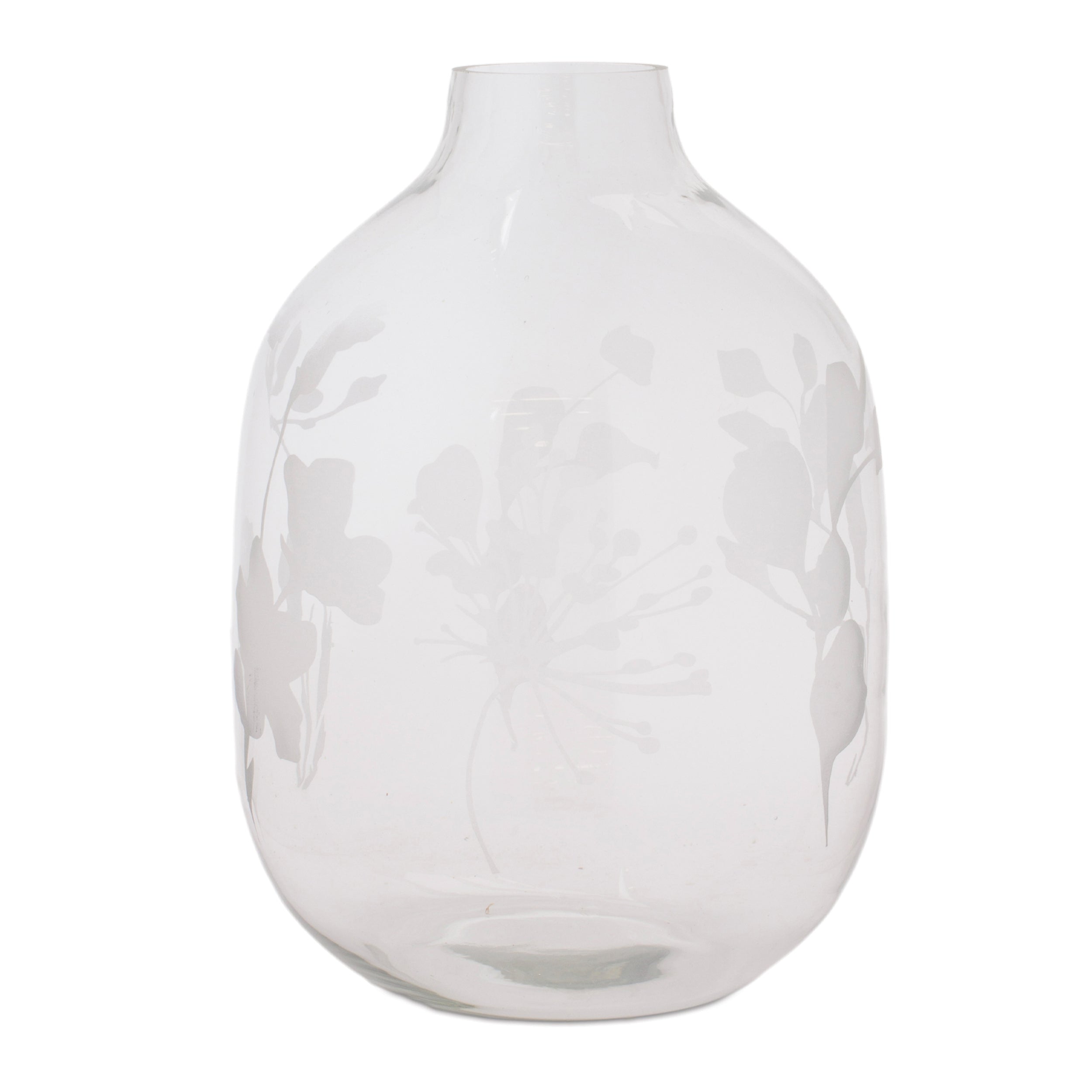 Vase 10.5"H Glass