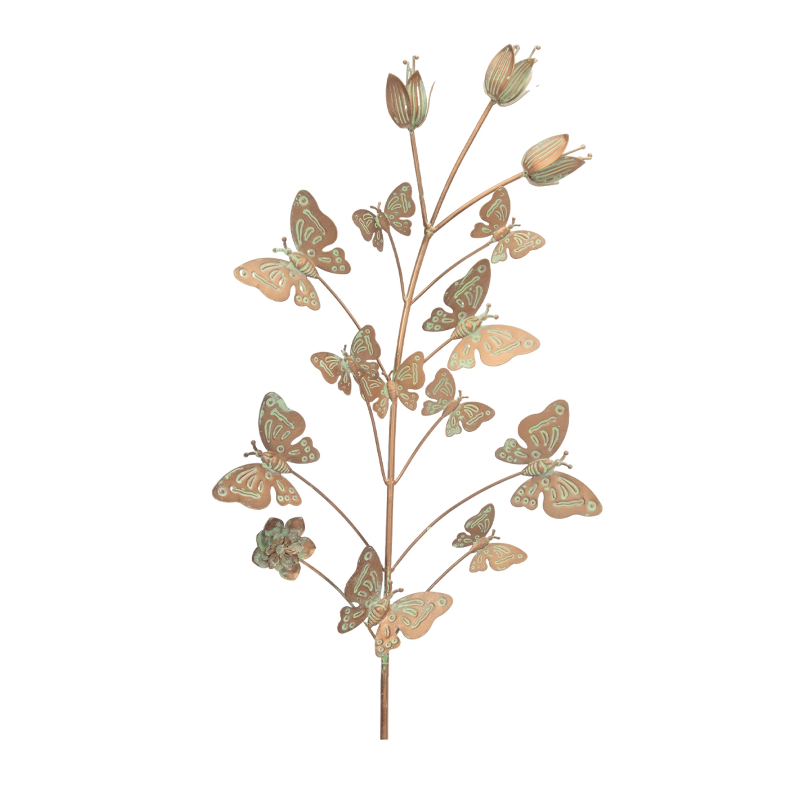 Butterfly Garden Stake (Set of 2) 50"H Iron