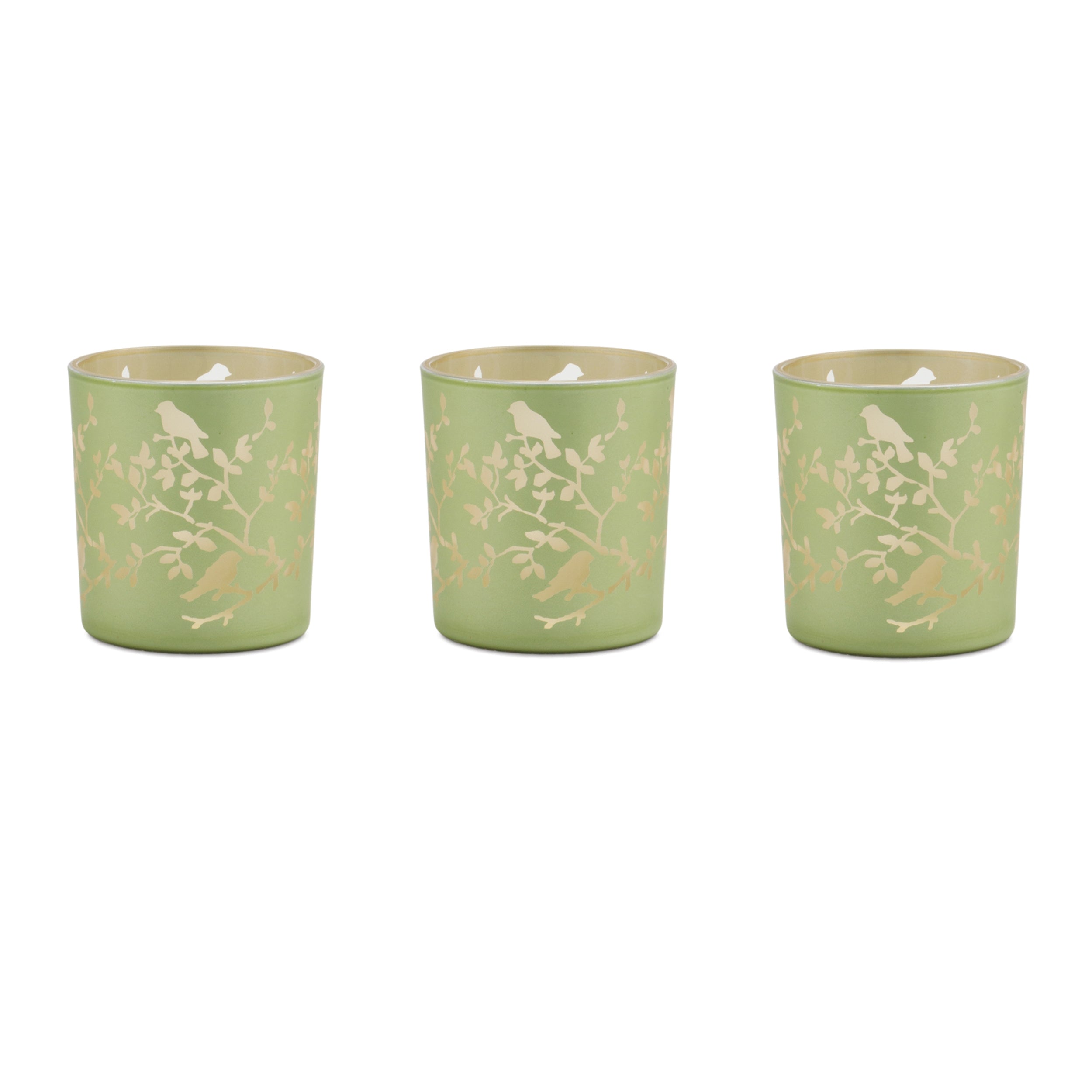 Votive Holder (Set of 3) 2.5"D x 3"H Glass