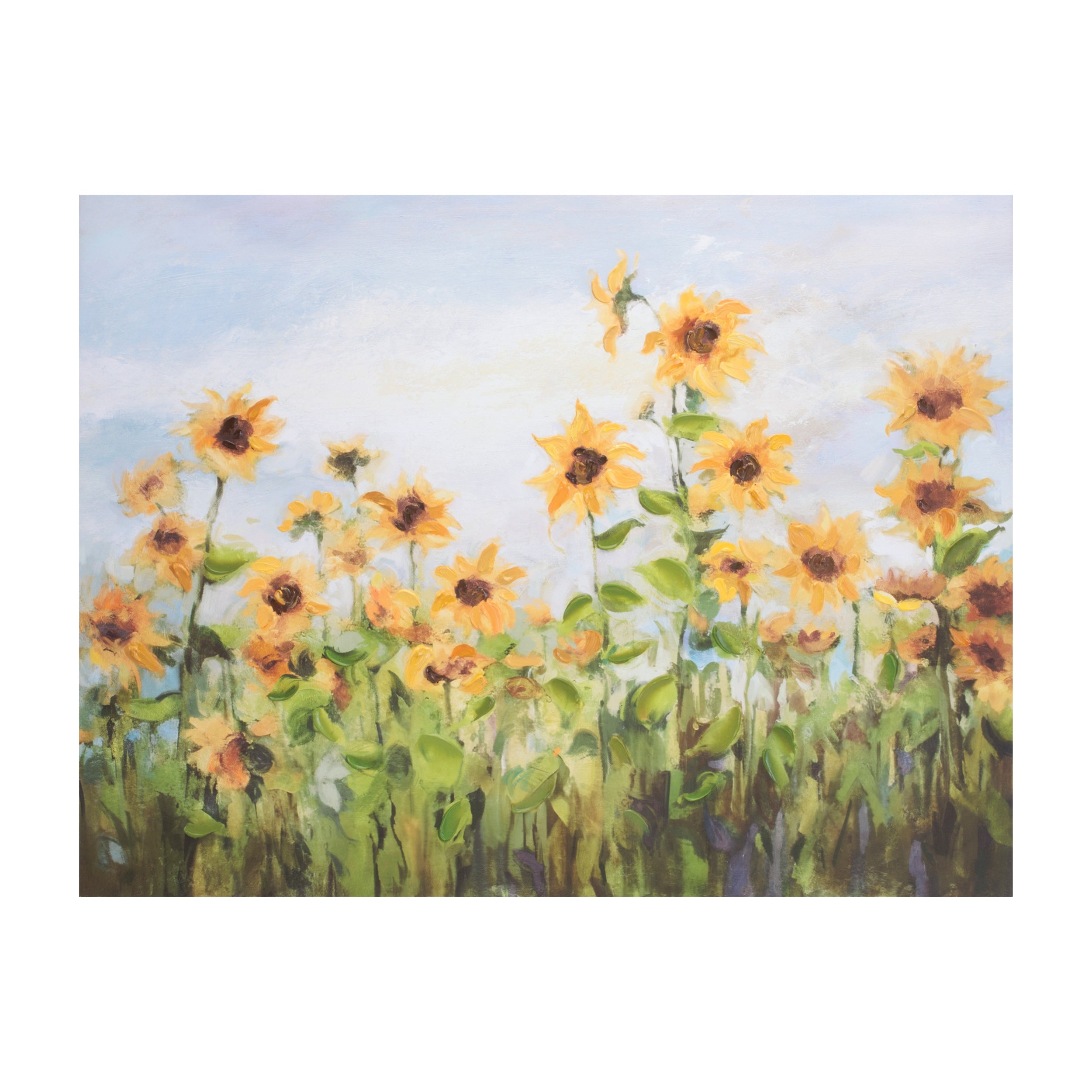 Sunflower Canvas 32"L x 24"H Canvas/MDF