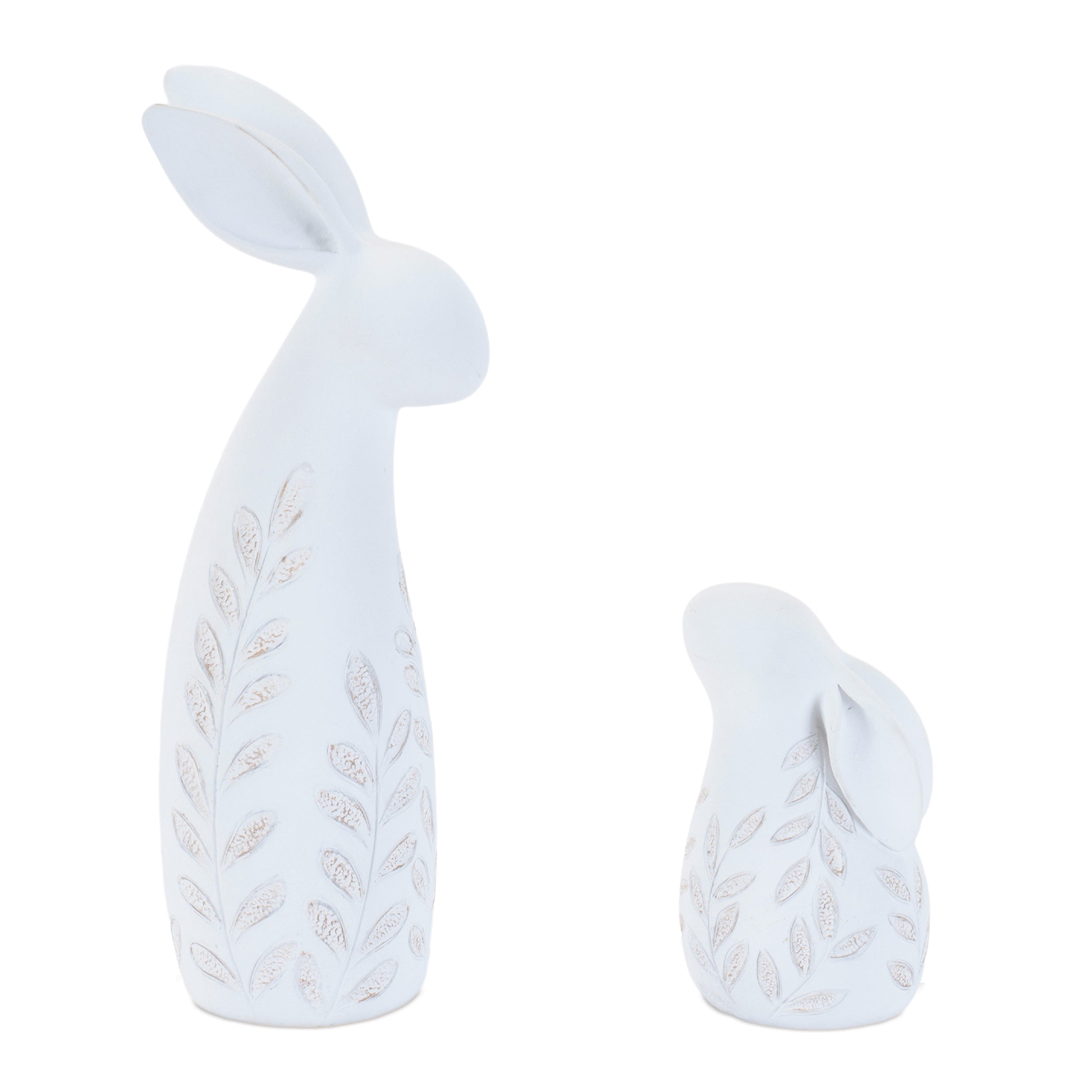 Bunny (Set of 2) 4"H, 9"H Resin