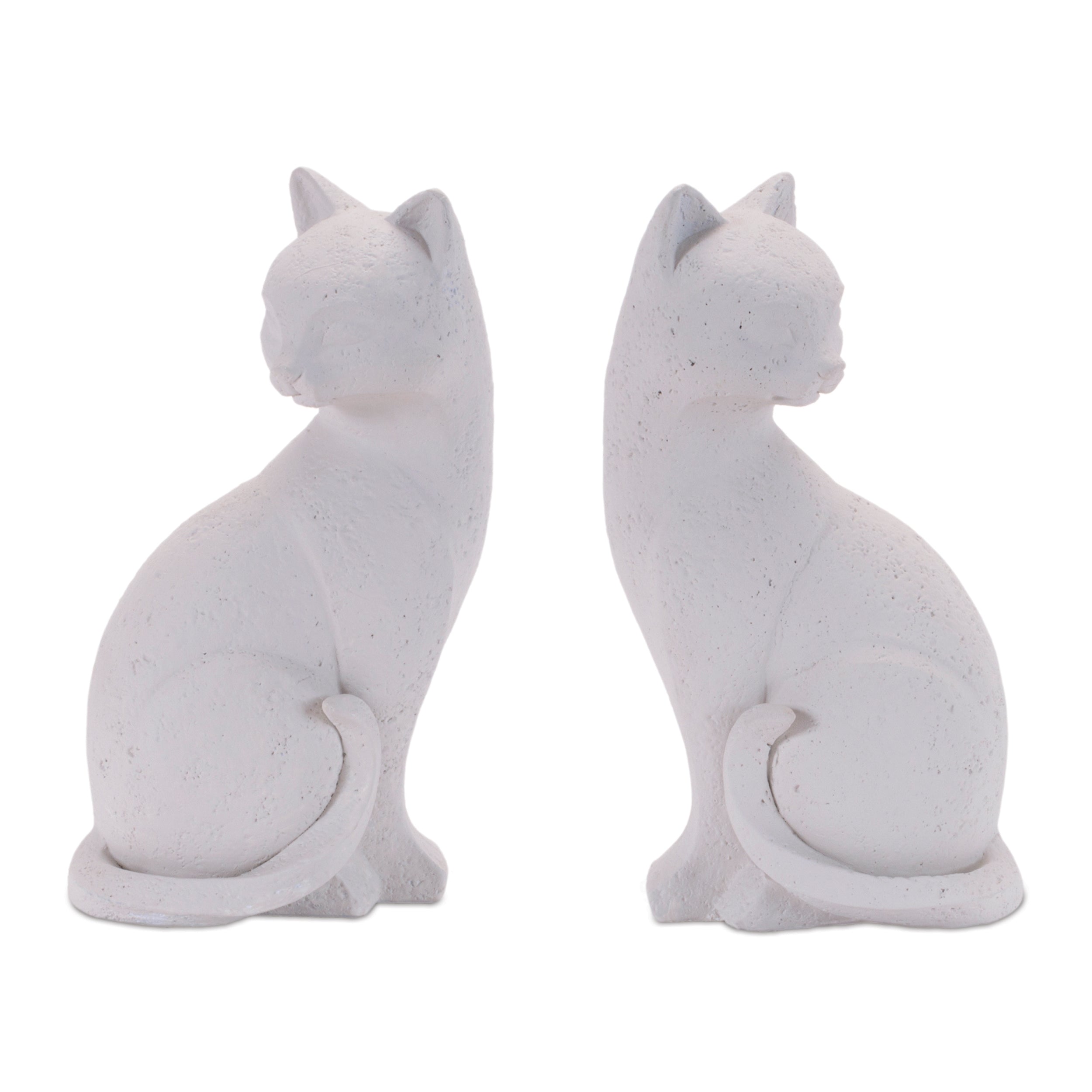 Cat Bookends (Set of 2) 5.5”H Resin