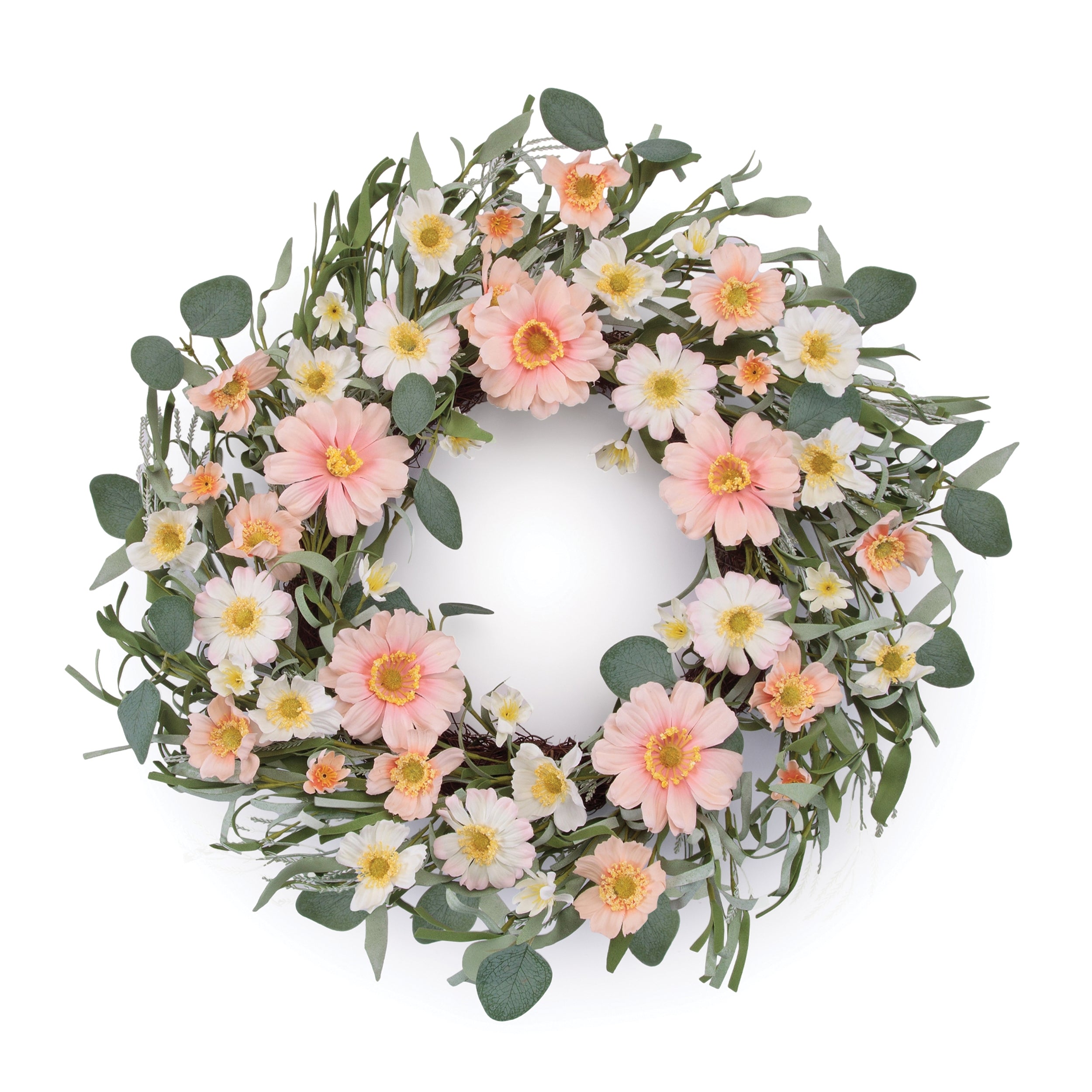 Floral Wreath 22"D EVA/Faux Floral Materials