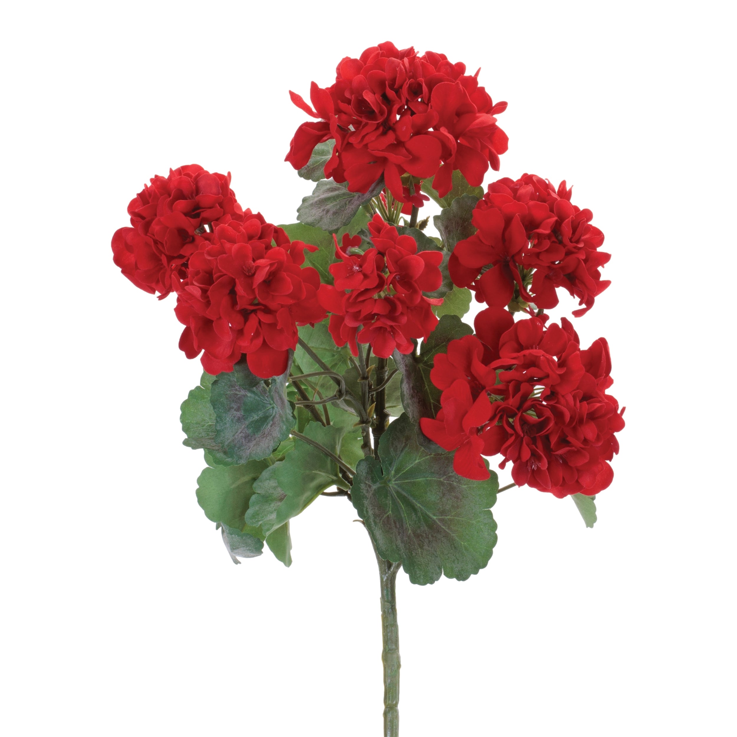Geranium Bush (Set of 2) 17.25"H Polyester