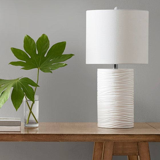 Crewe Ceramic Textured Table Lamp