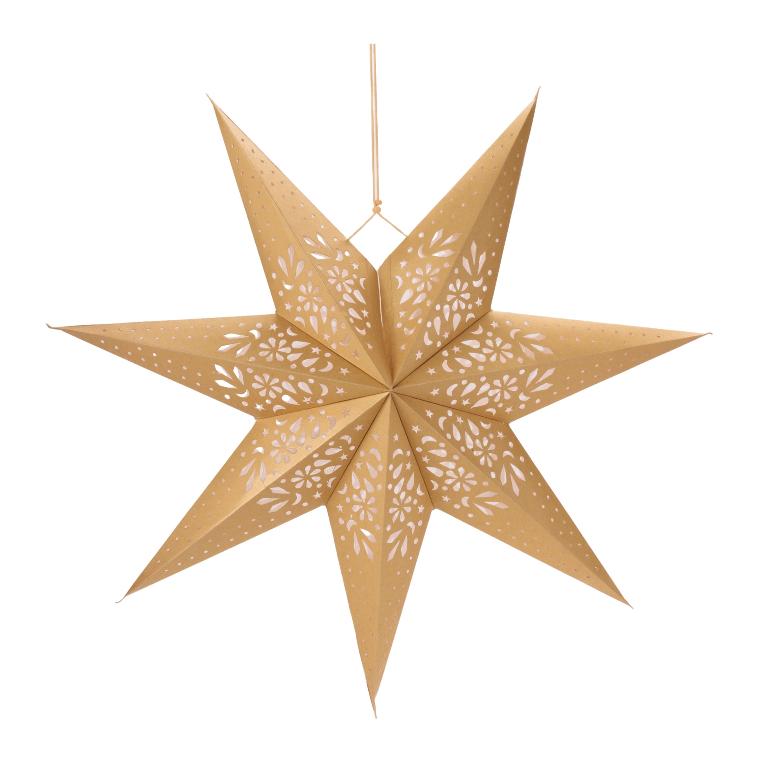 Star Ornament 23.5”H Paper
