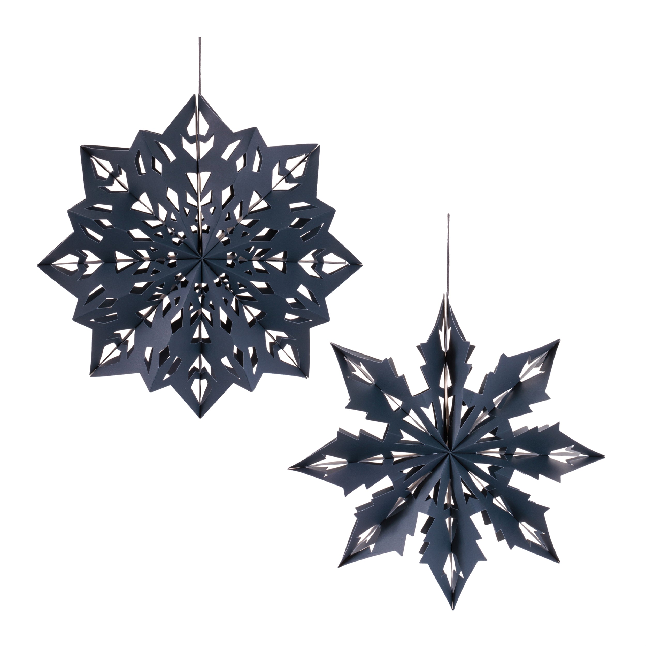 Snowflake Ornament (2 set of) 18”H Paper