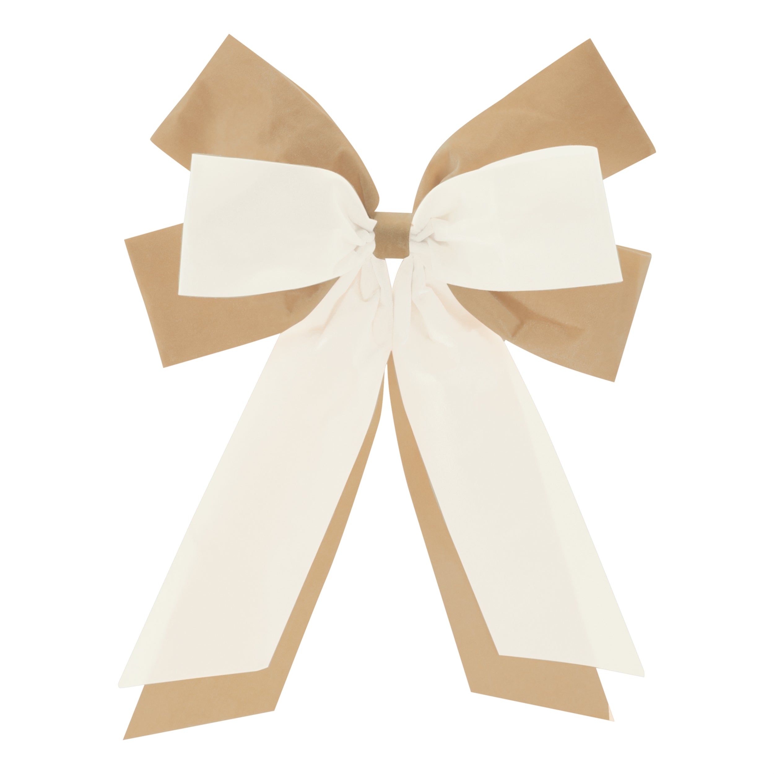 Bow Ornament 17.5”H Polyester