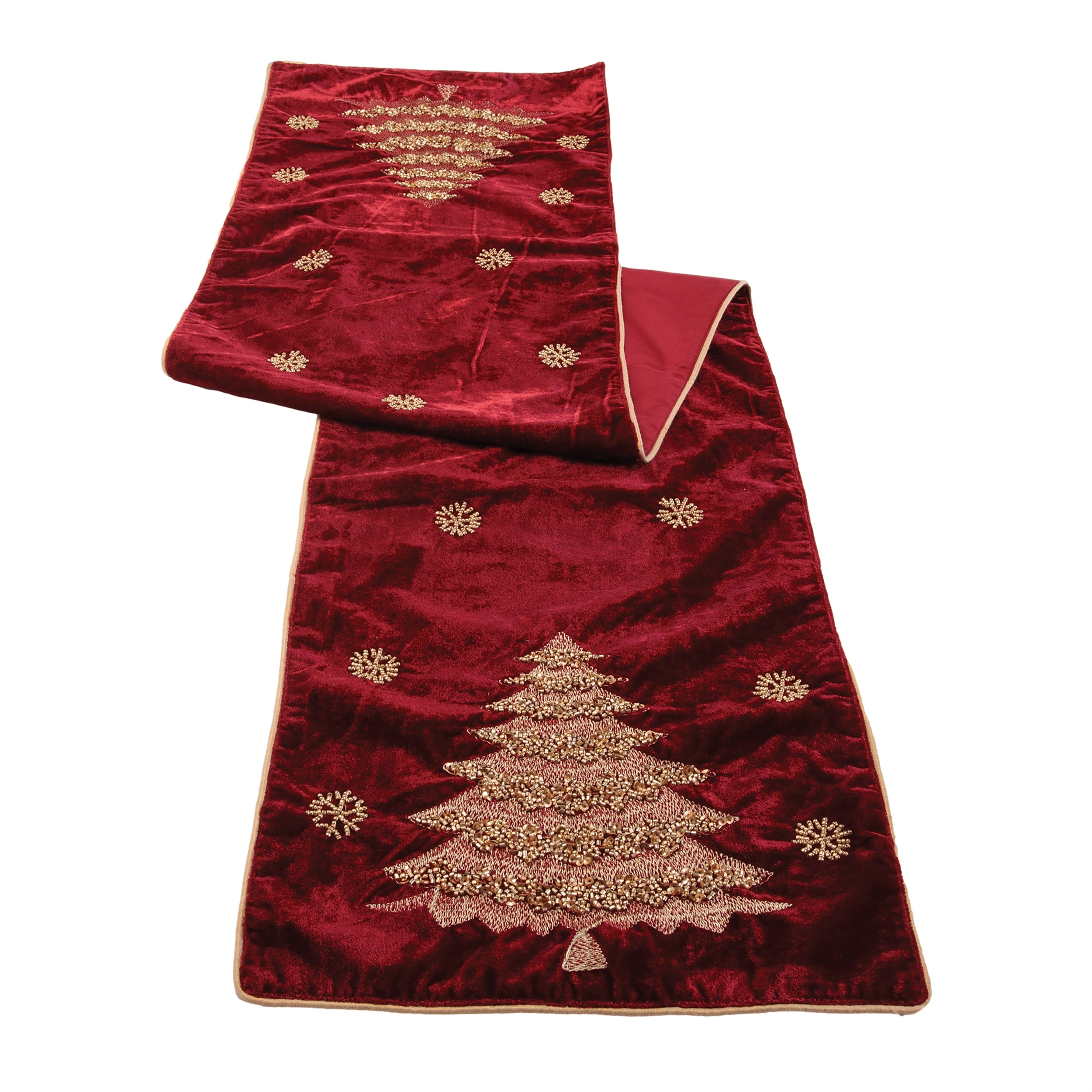 Table Runner w/Tree 72"L x 14"W Polyester