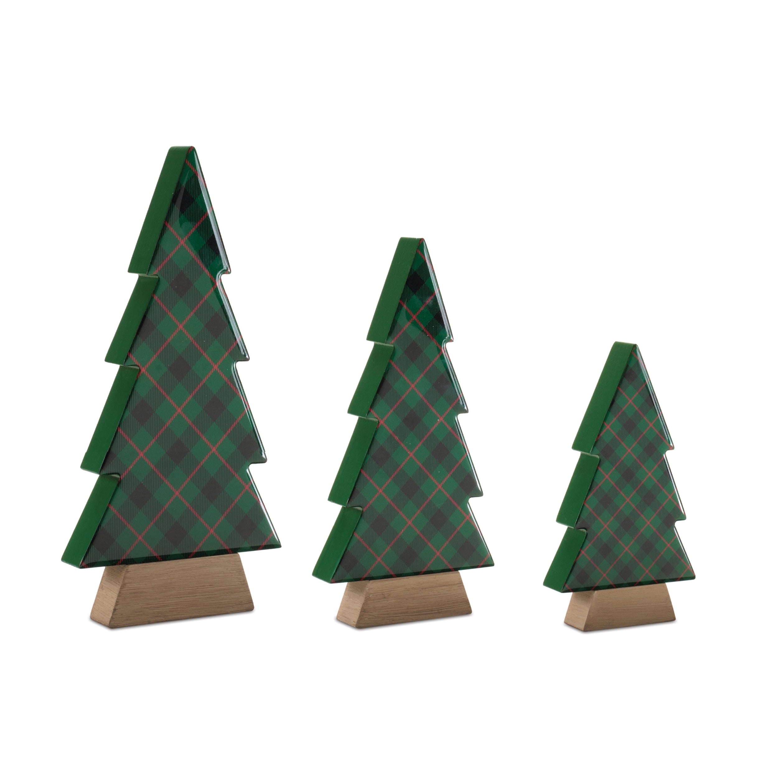 Tree (Set of 3) 7"H, 9"H, 11.75"H MDF