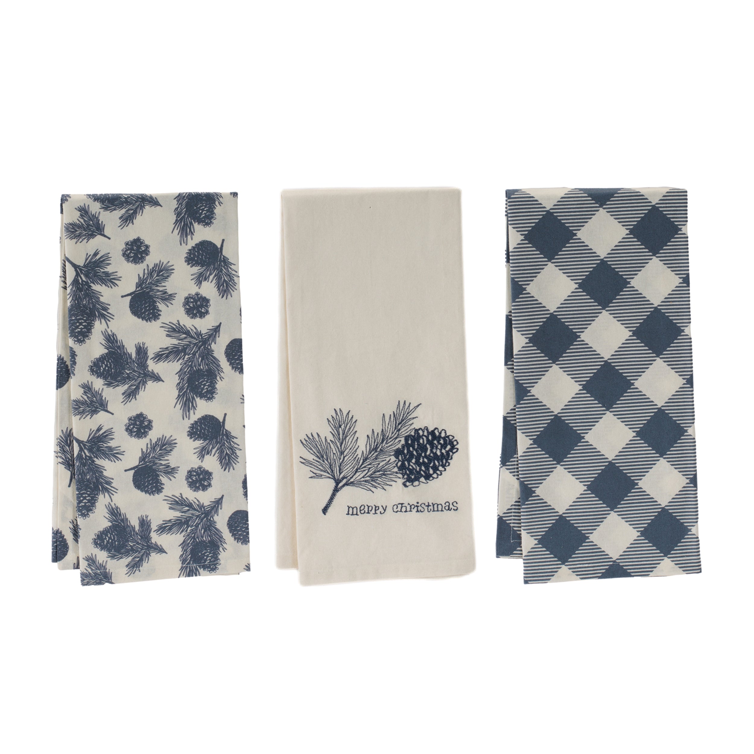Tea Towel (Set of 3) 18"W x 27"L Cotton