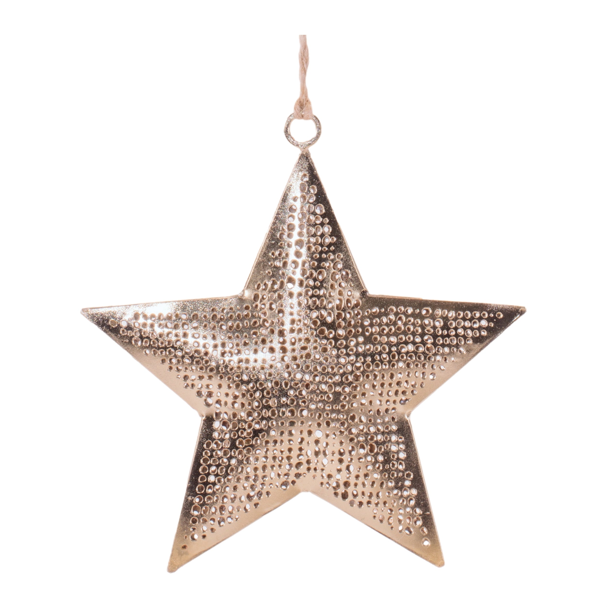 Star Ornament 5.5”H Iron
