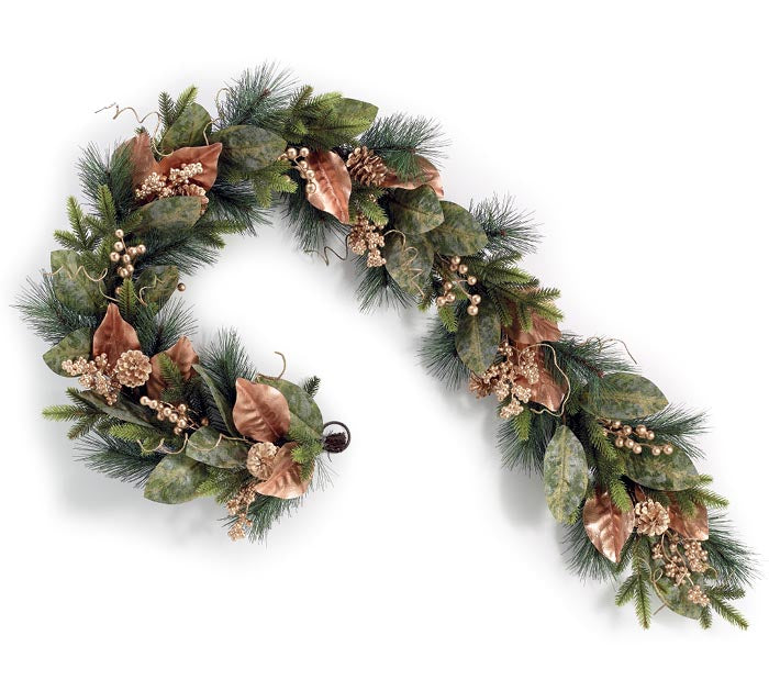72" Bronze Holiday Garland
