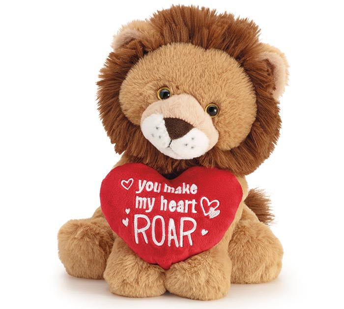Make My Heart Roar Lion Plush