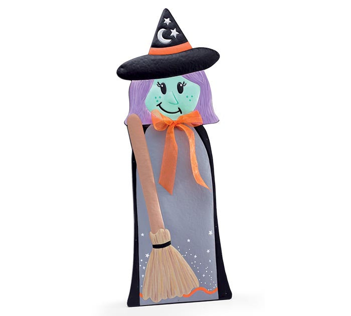 Cary Sweet Wooden Witch Porch Sign