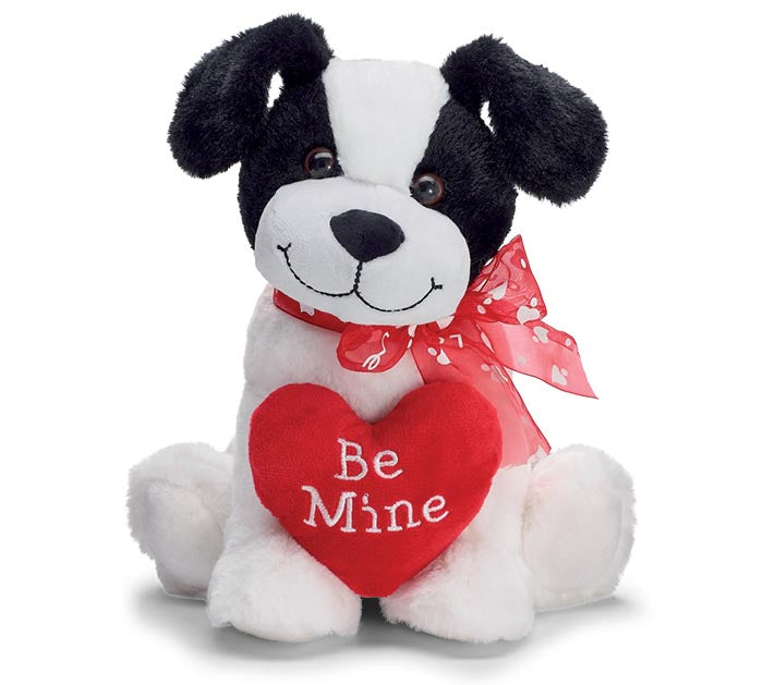 Black & White Be Mine Plush