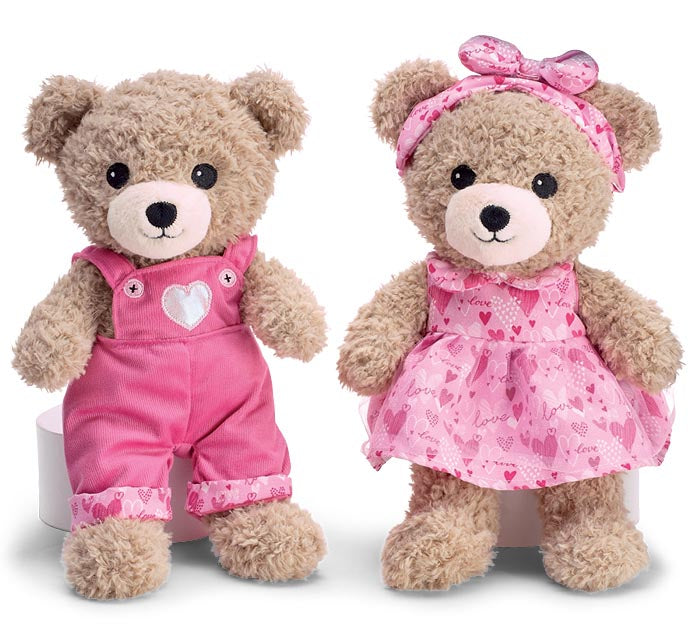 Dressed Valentine's Bear (S/2)