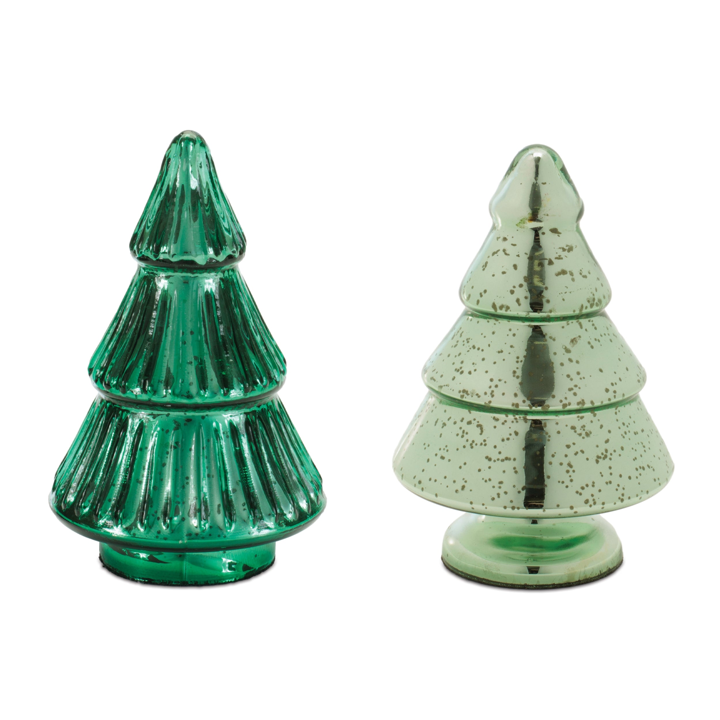 Tree (2 set of) 6.5"H, 6.5"H Glass