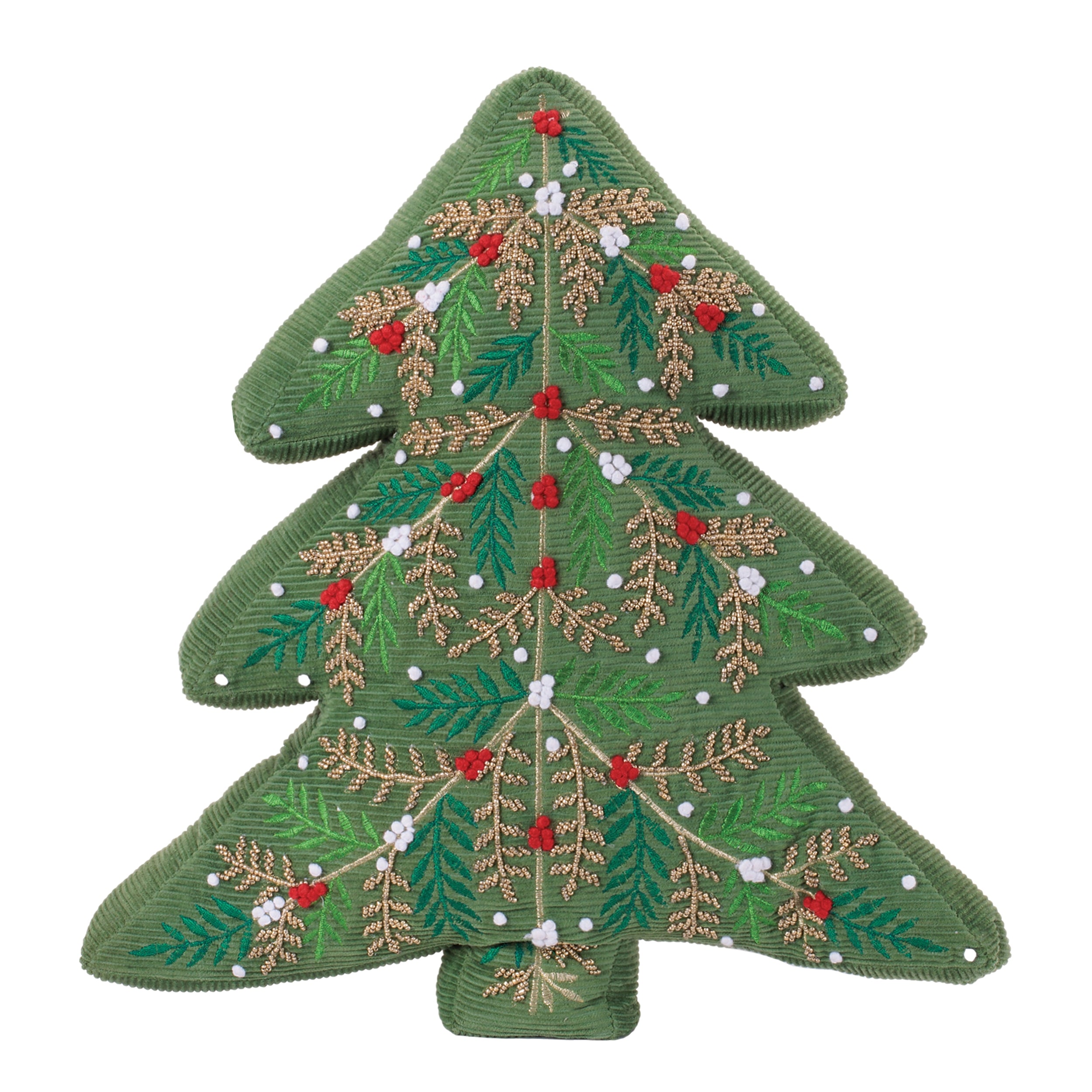Tree Pillow 15.5”H Polyester