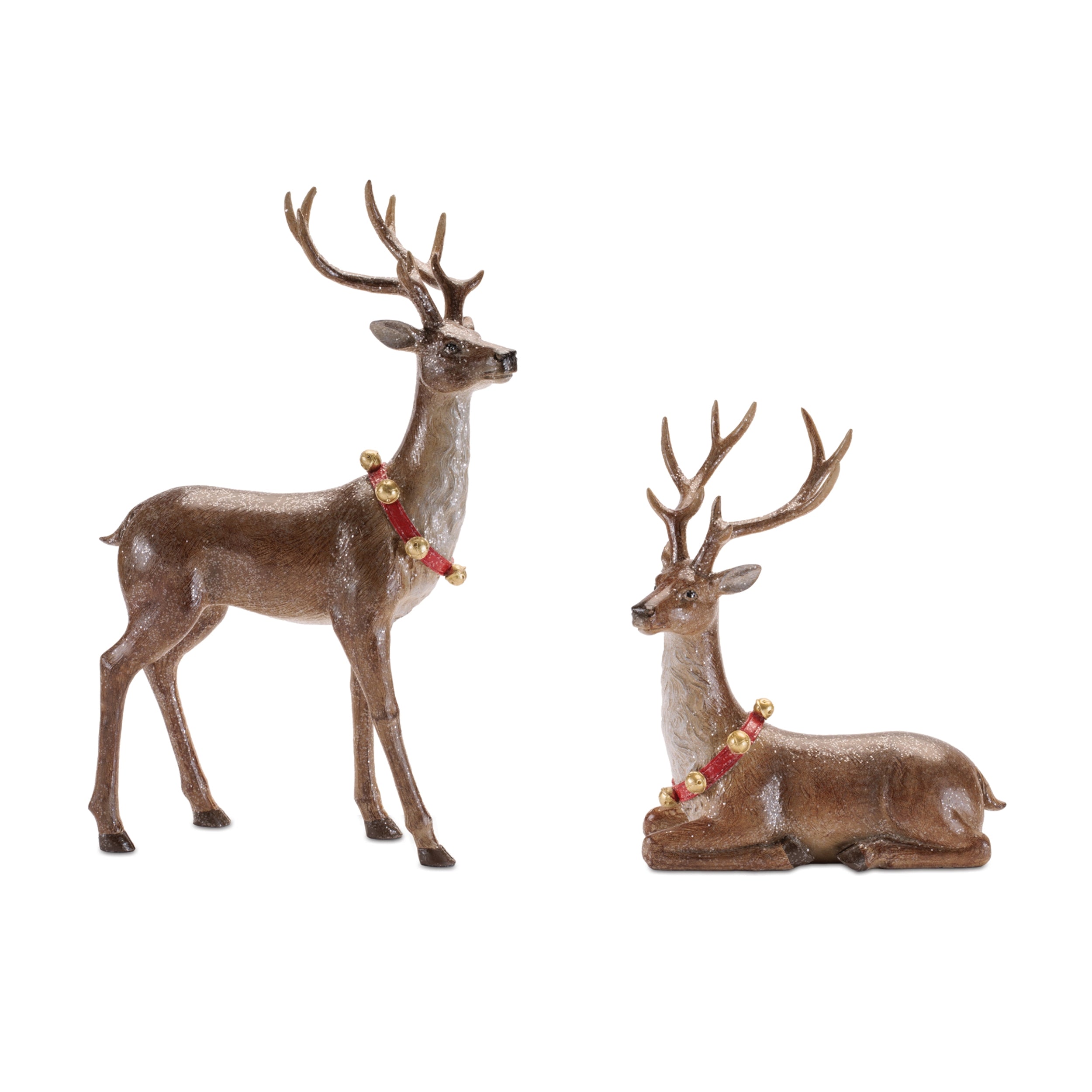 Deer (2 set of) 11.5"H, 17"H Resin