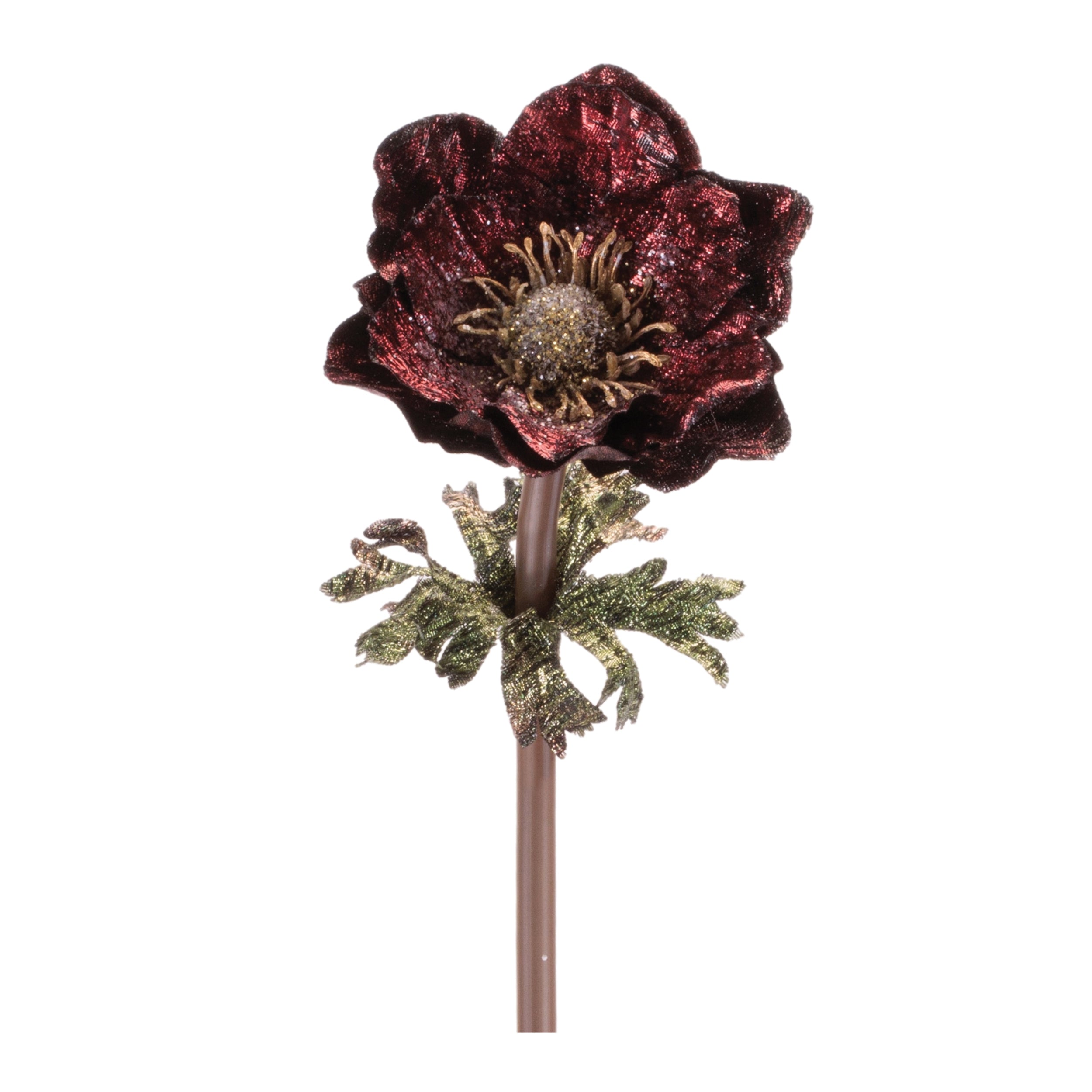 Anemone Stem 17.5”H Polyester