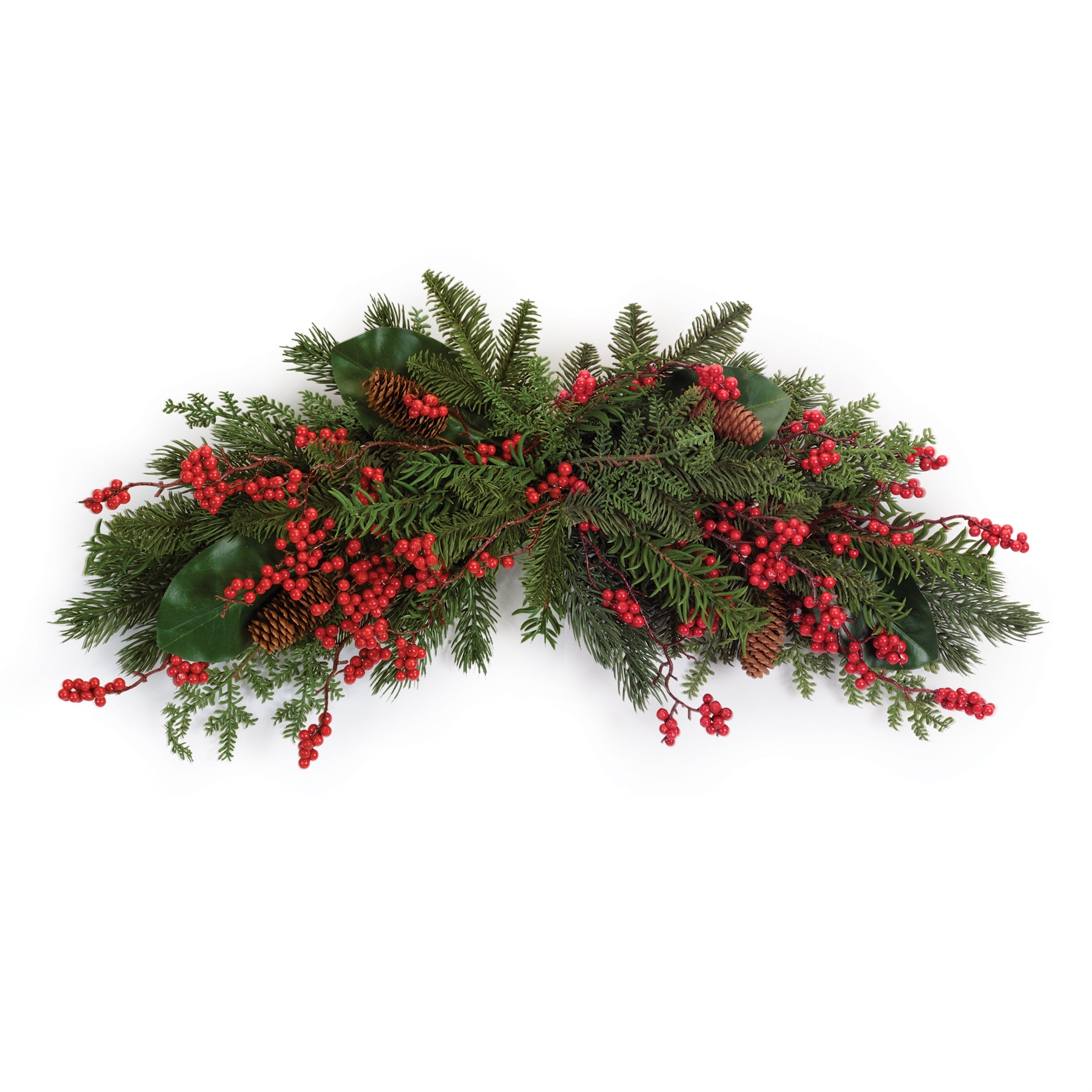 Pine and Berry Crest 29.5”L PVC
