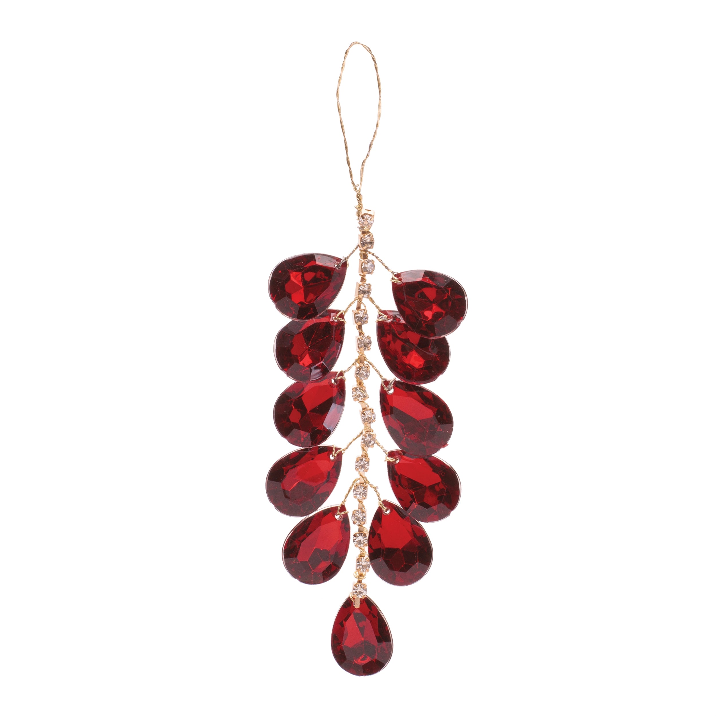 Jewel Ornament 5”H