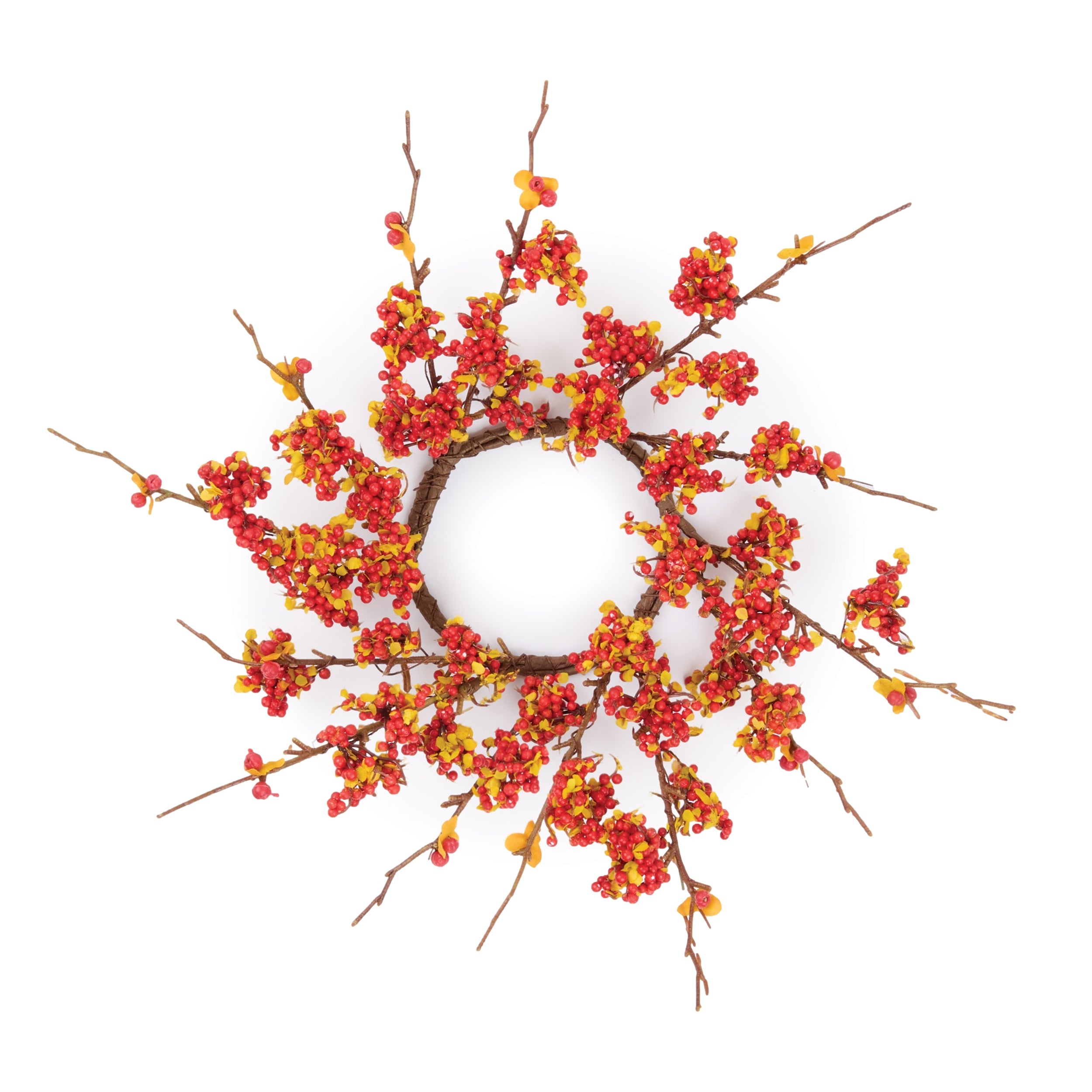 Bittersweet Candle Ring 12”D Styrofoam