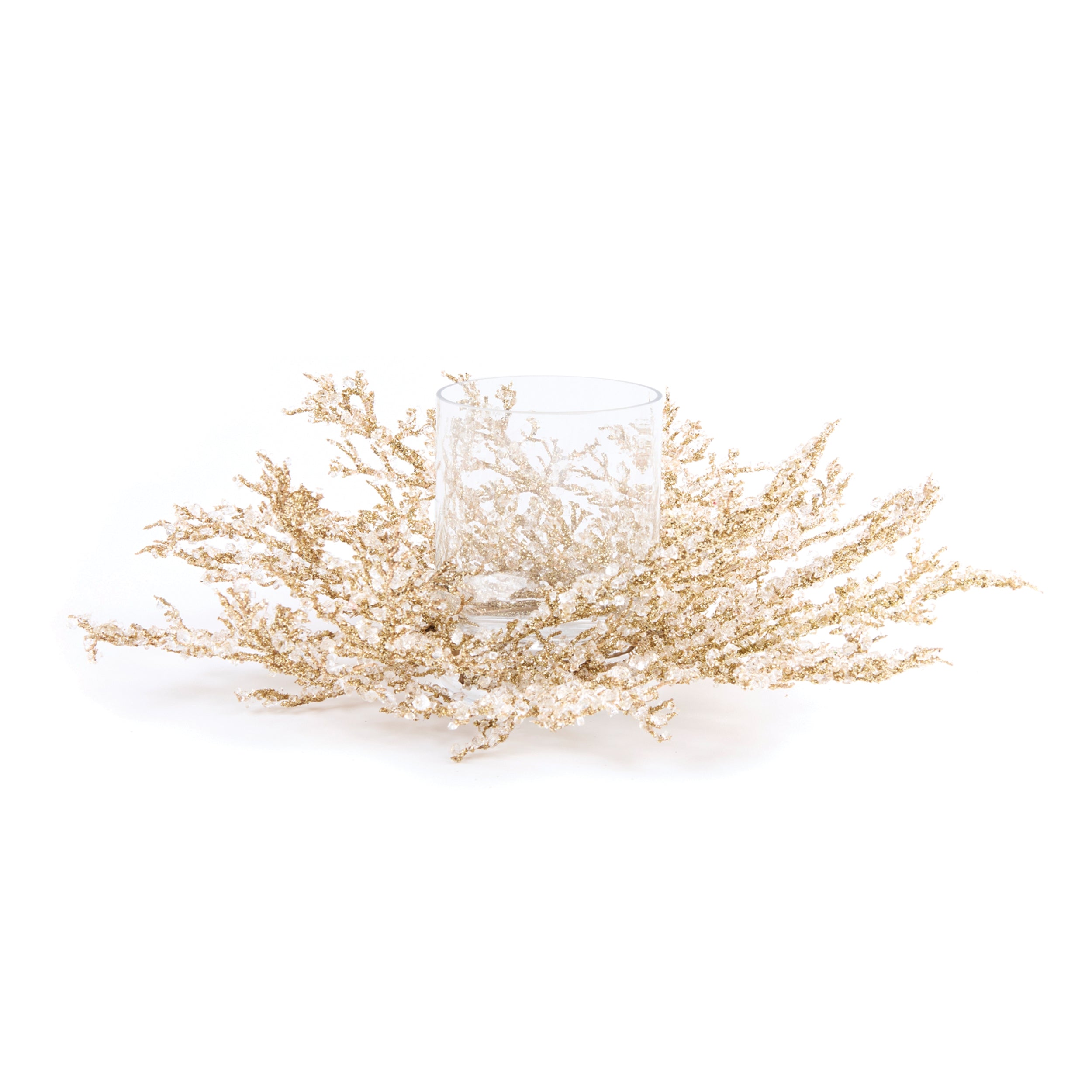 Iced Centerpiece 16”D /Glass