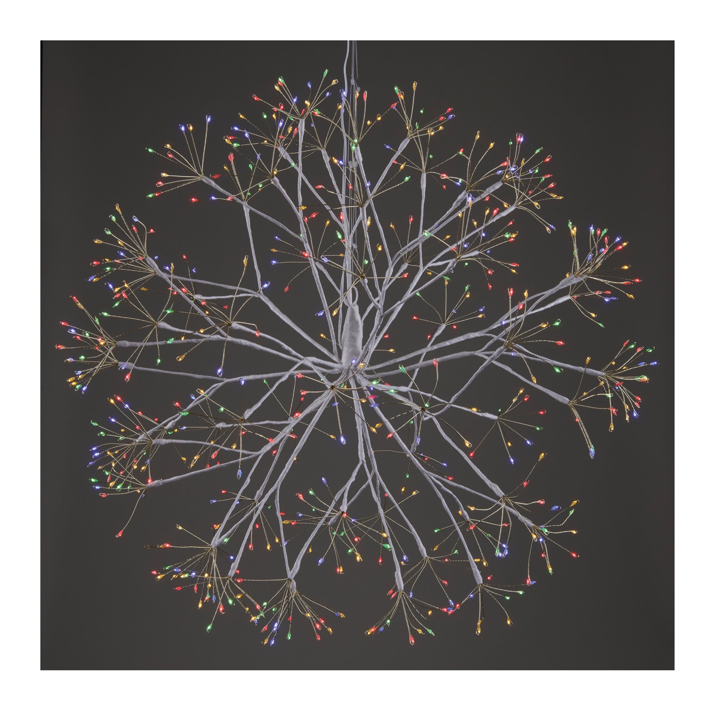 LED Orb 23.5”D Paper/Wire UL Plug