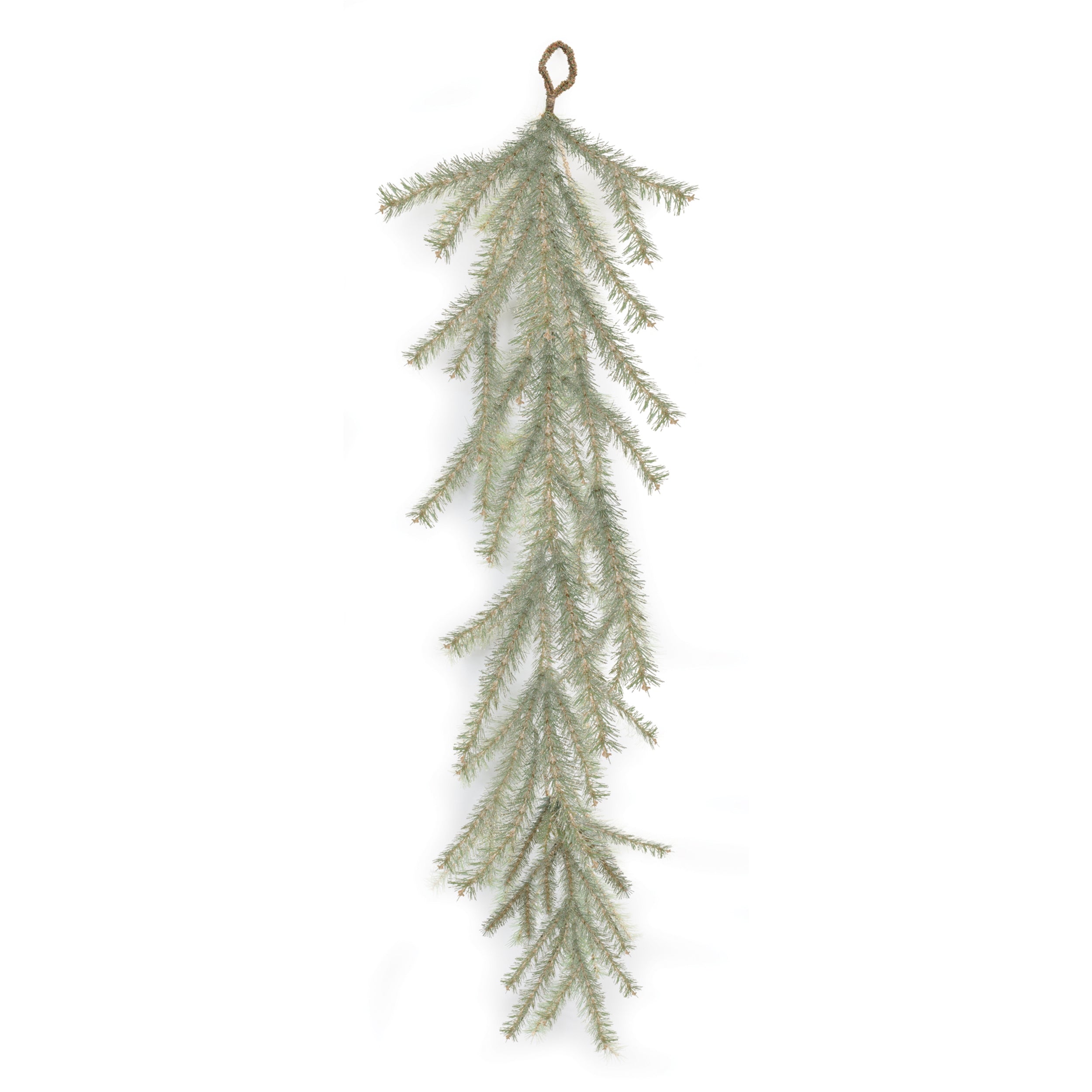 Glitter Pine Garland 48”L