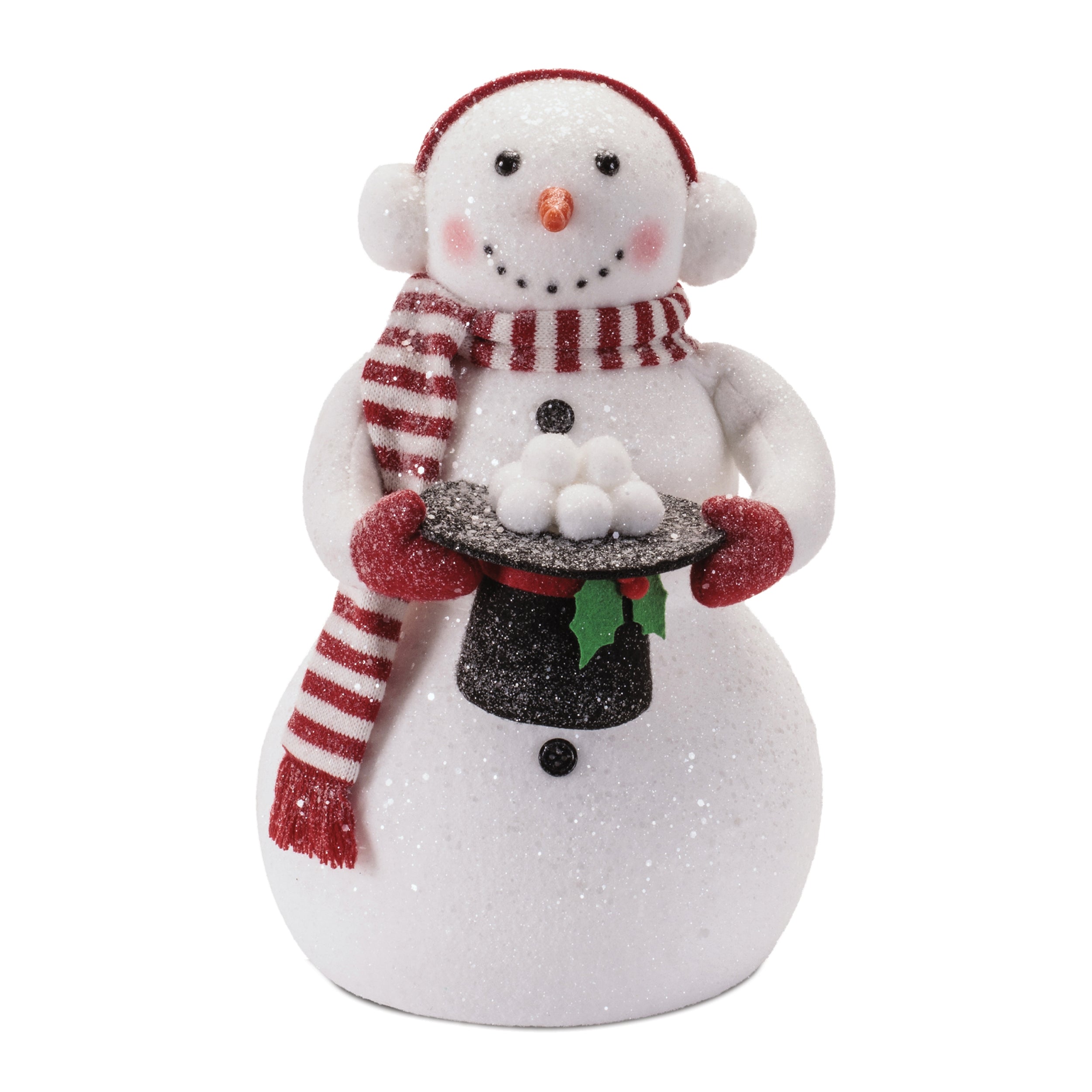Snowman 12”H Foam/Polyester